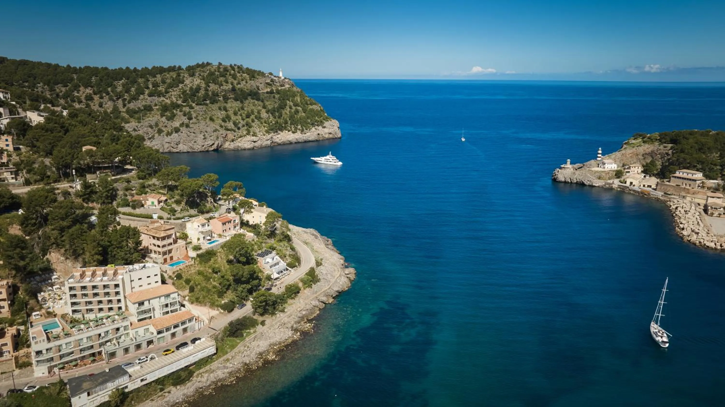 Bird's eye view in Salino Port Soller