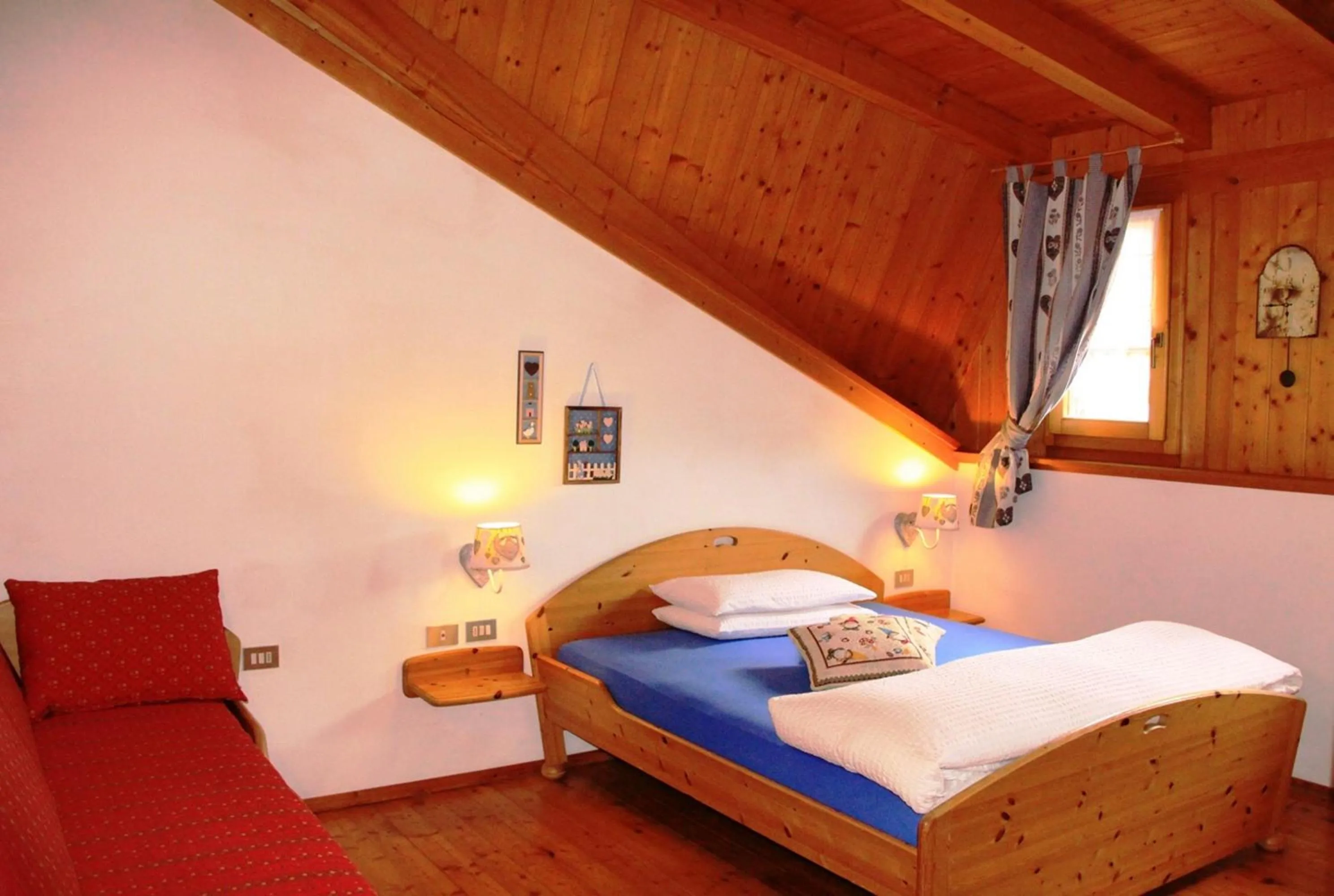 Bed in Garni Biancaneve Ruffrè-Mendola