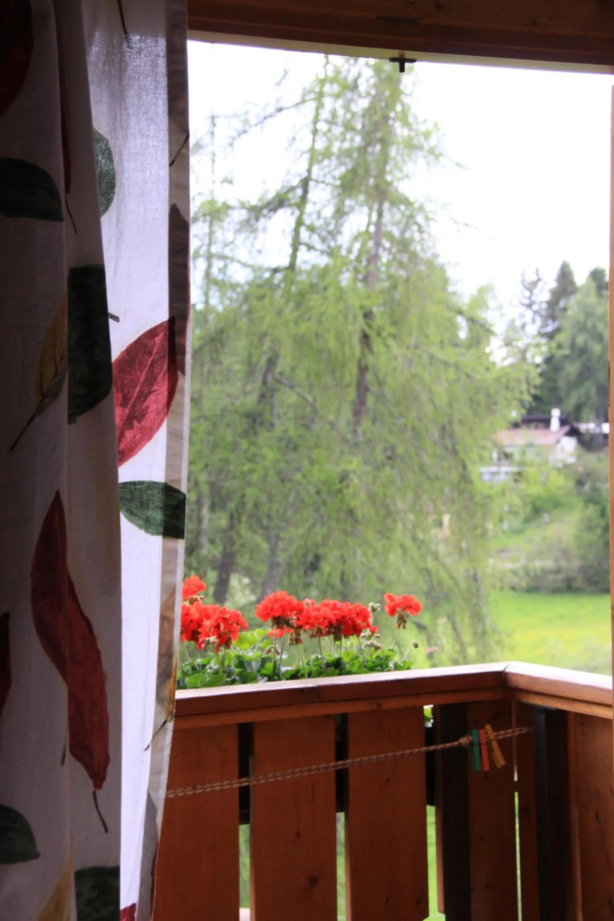 Balcony/Terrace in Garni Biancaneve Ruffrè-Mendola