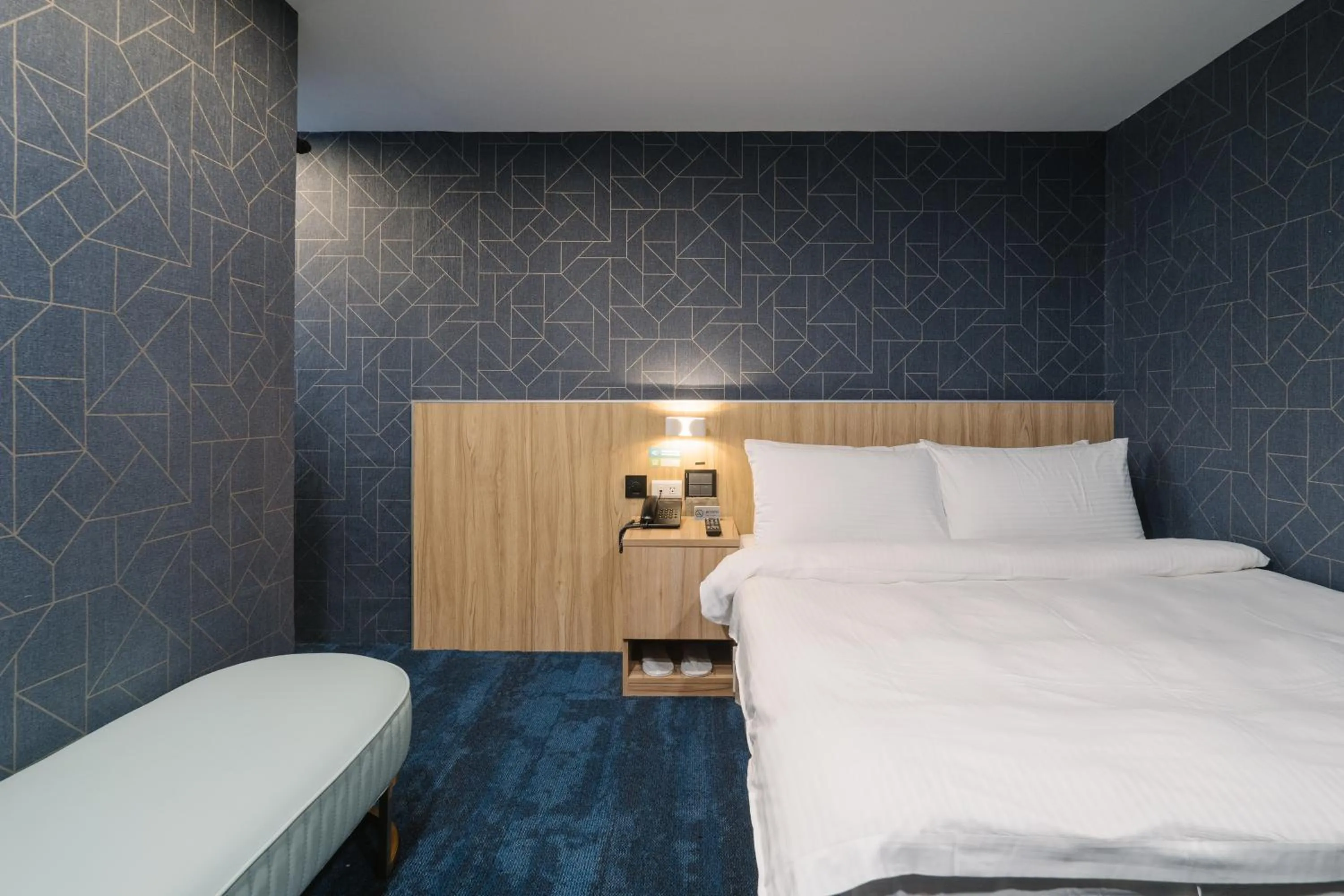 Photo of the whole room, Bed in Hotel attic