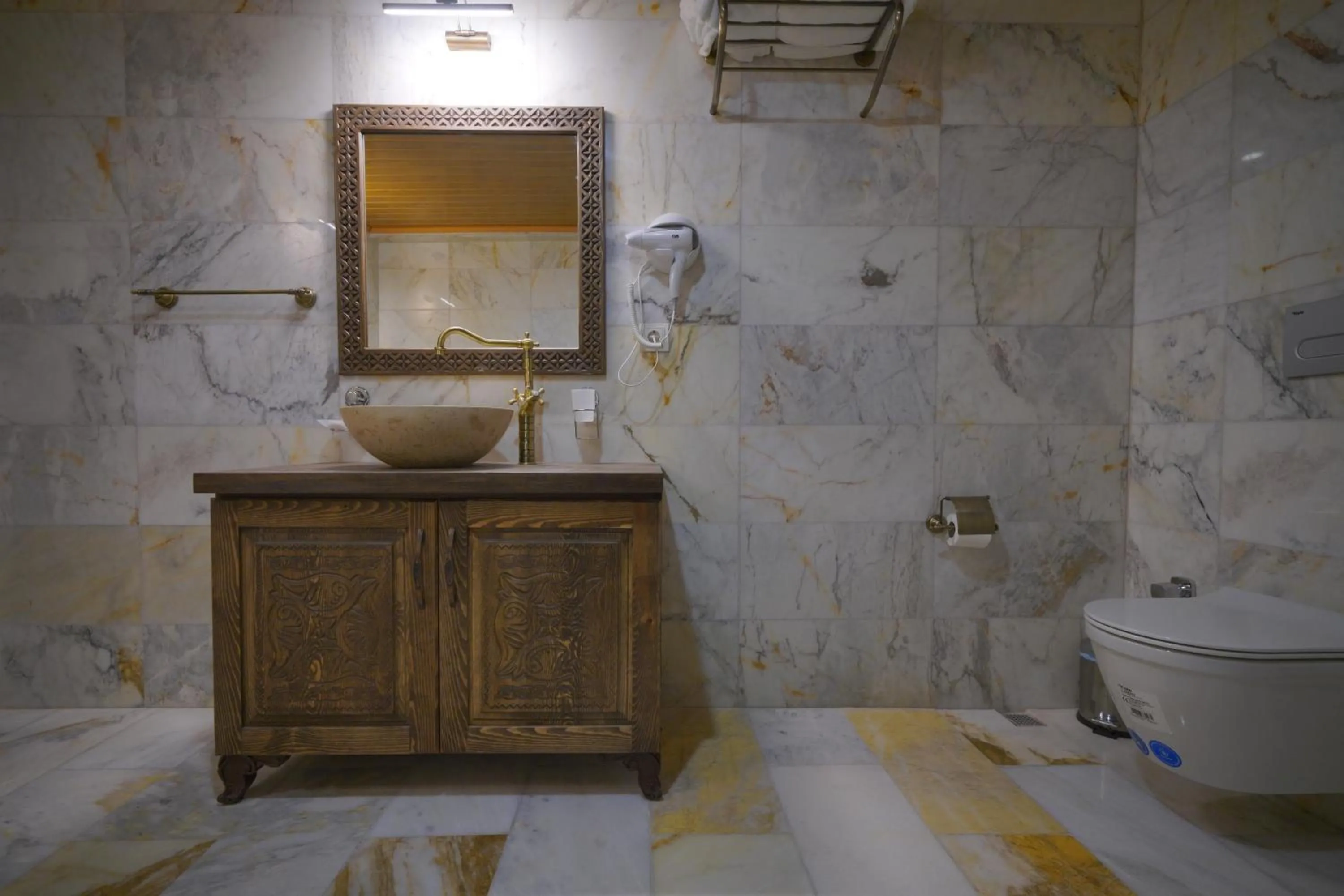 Shower in Goreme Valley Cave House