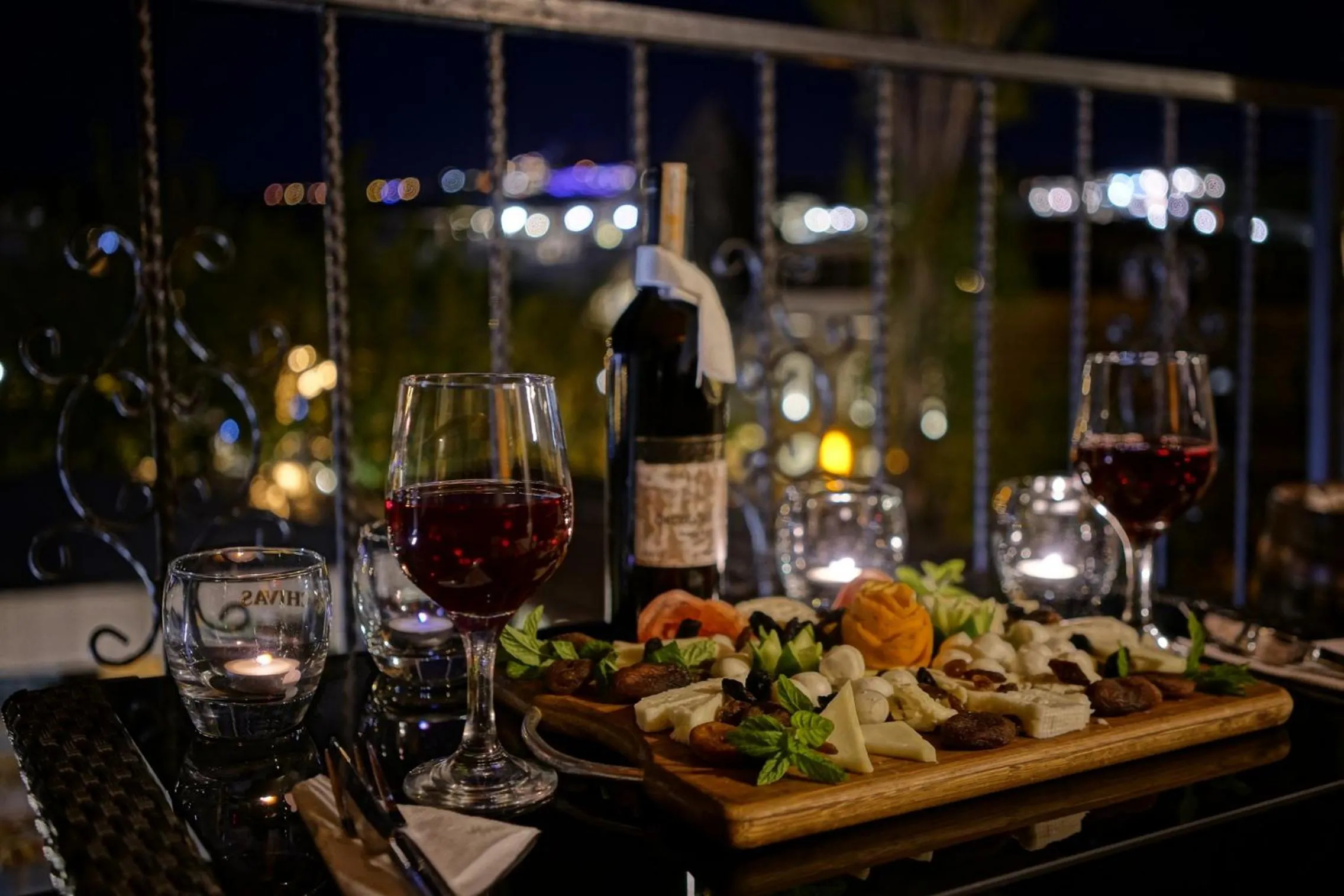 Bird's eye view in Goreme Valley Cave House
