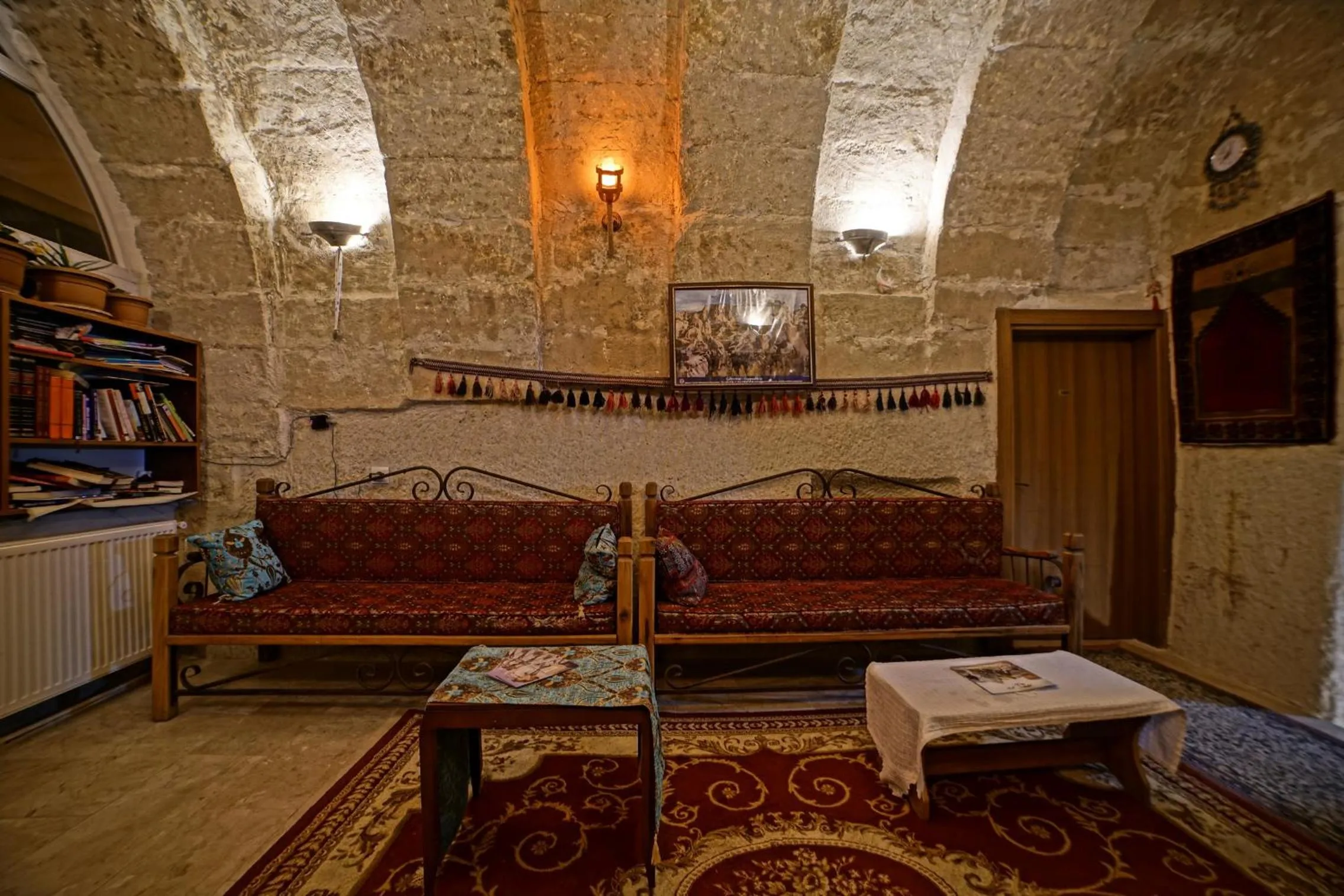 Library in Goreme Valley Cave House