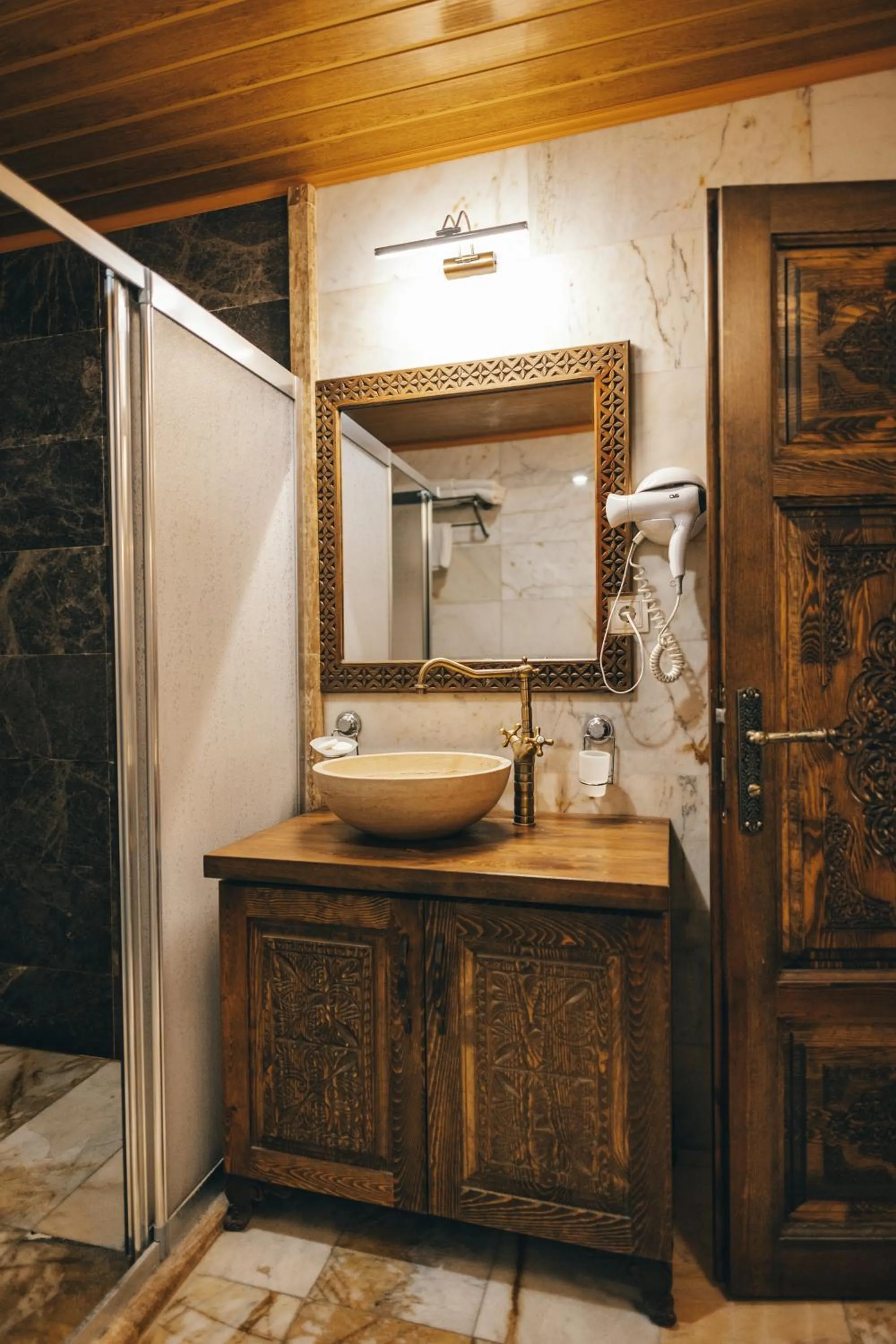 Shower in Goreme Valley Cave House