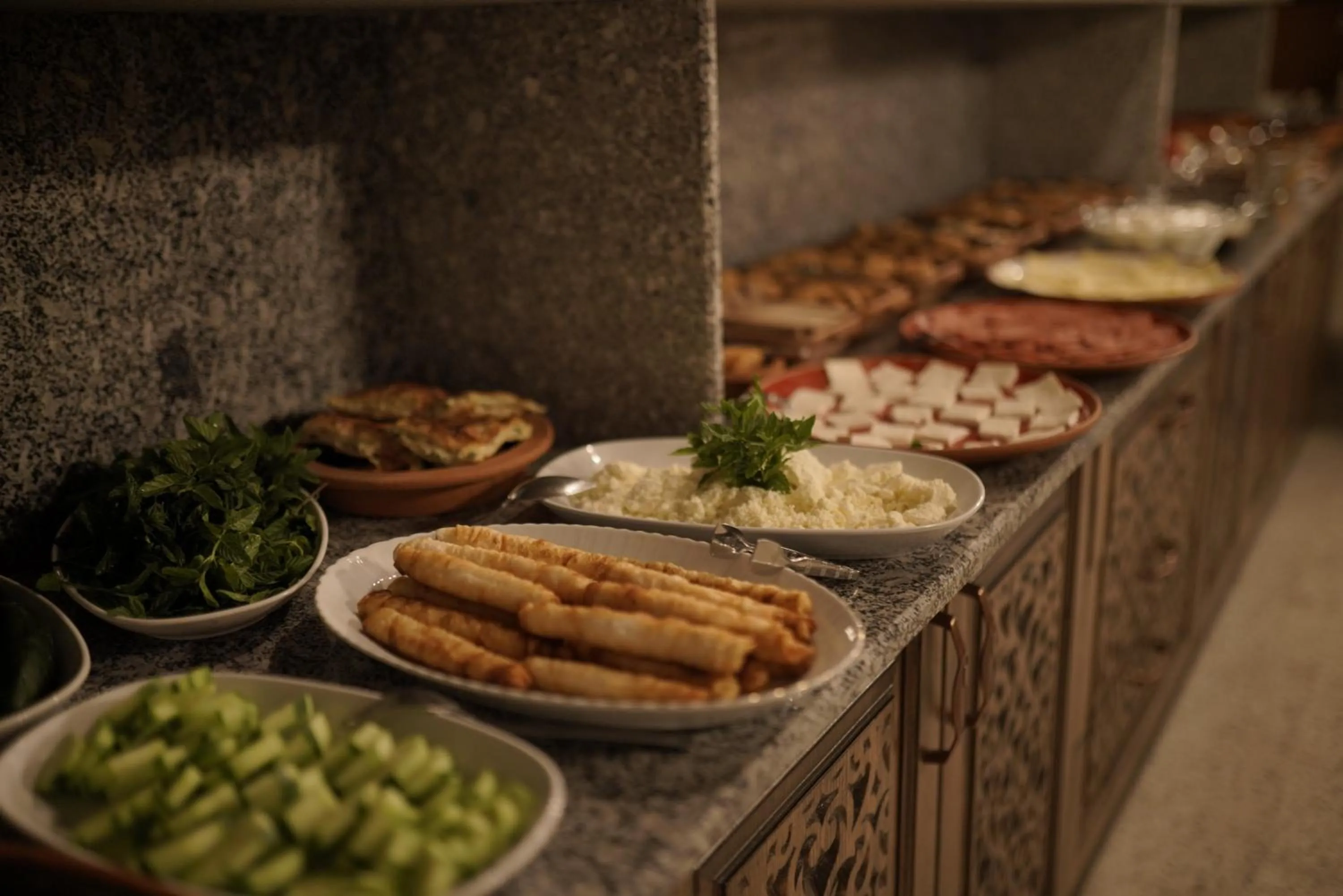 Buffet breakfast in Goreme Valley Cave House