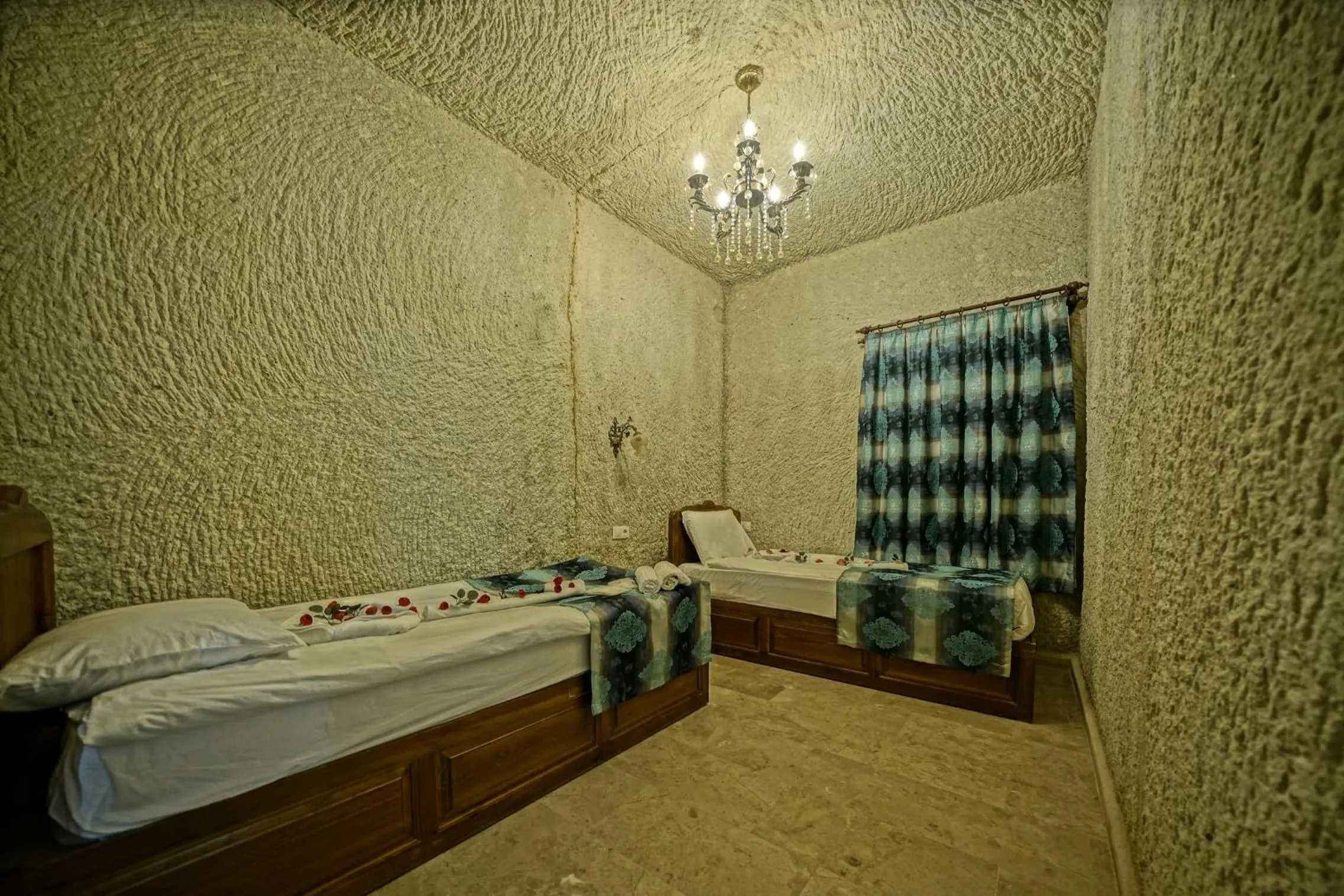 Bed in Goreme Valley Cave House