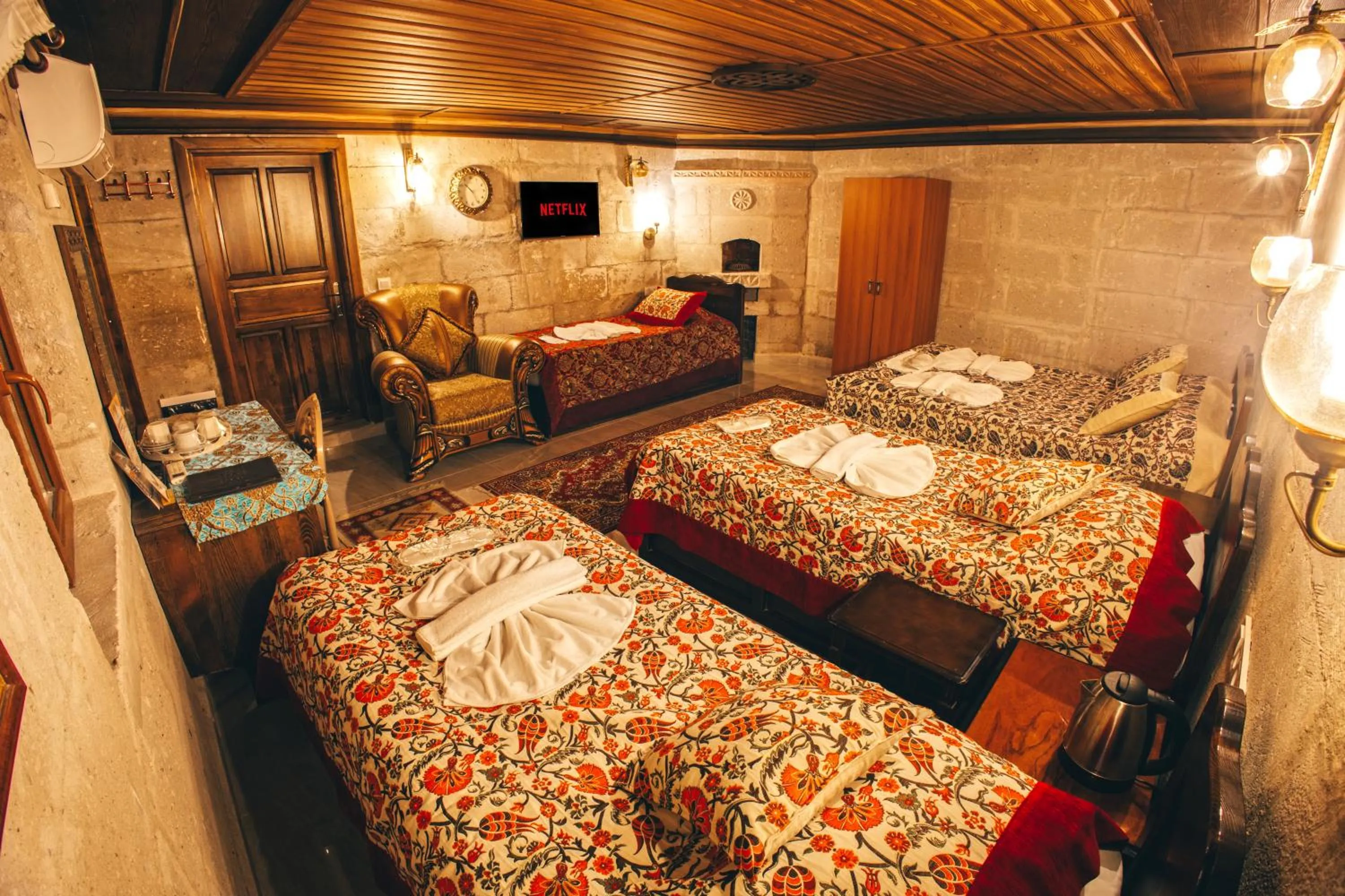 Photo of the whole room, Bed in Goreme Valley Cave House