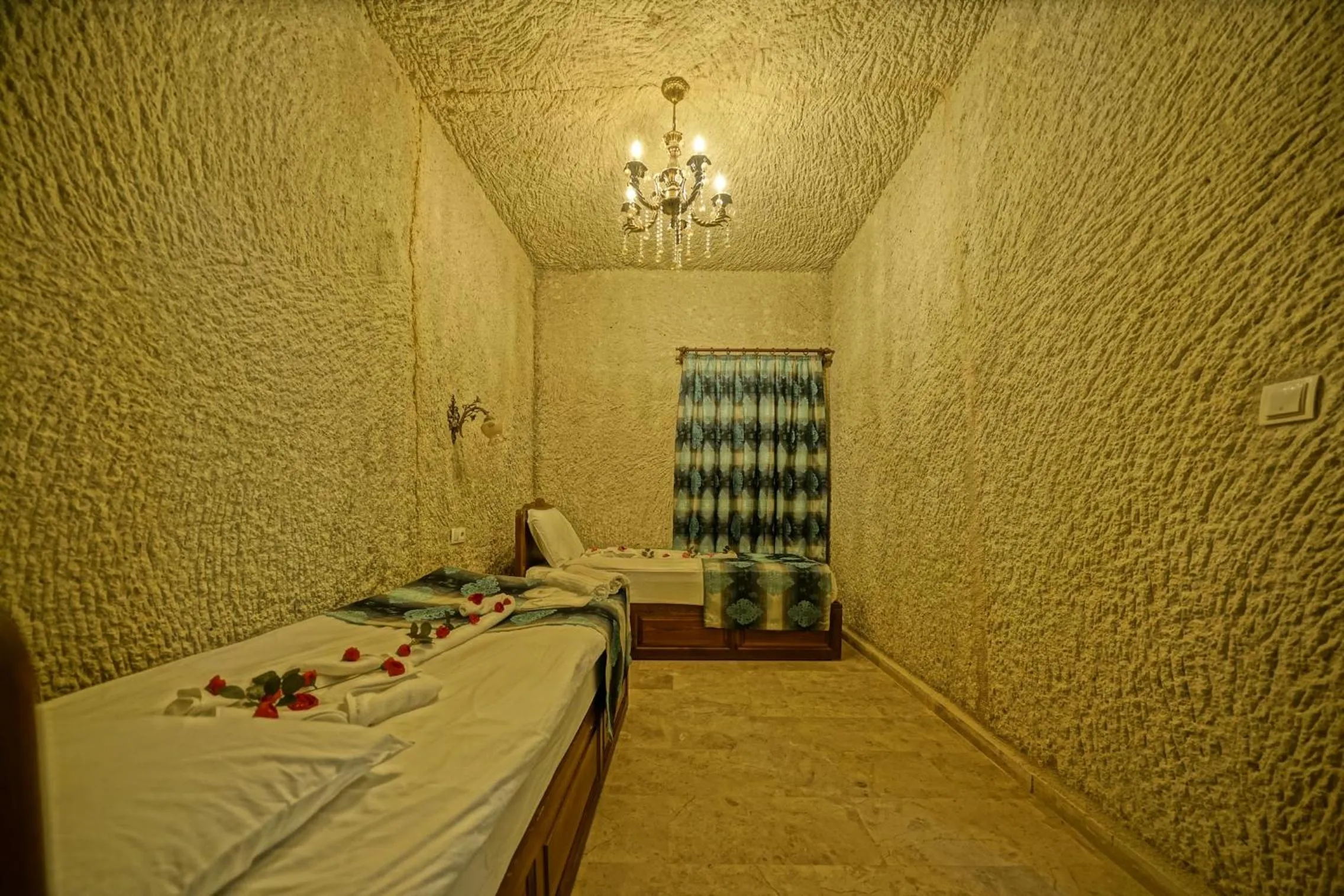 Bedroom, Bed in Goreme Valley Cave House