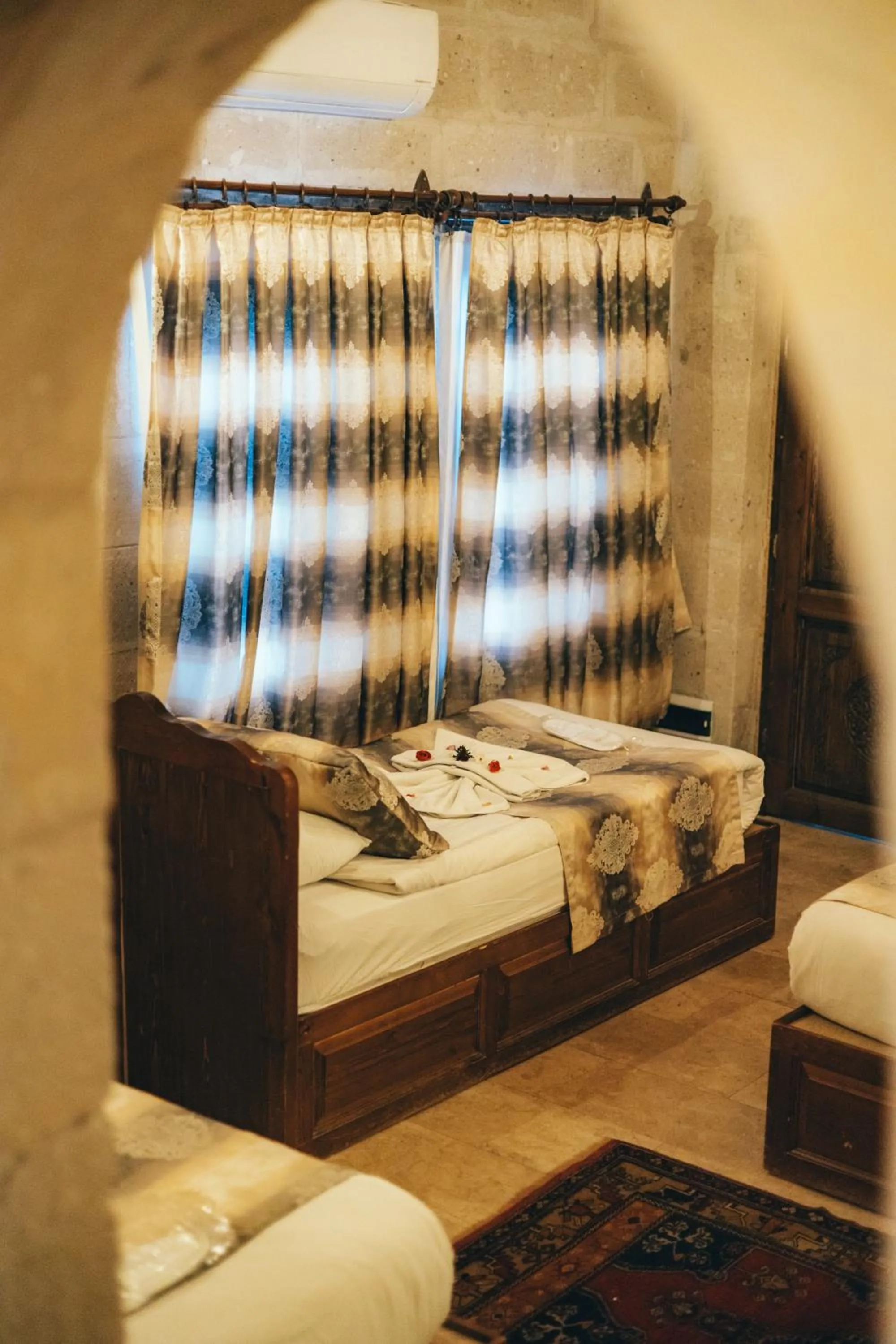 Bed in Goreme Valley Cave House