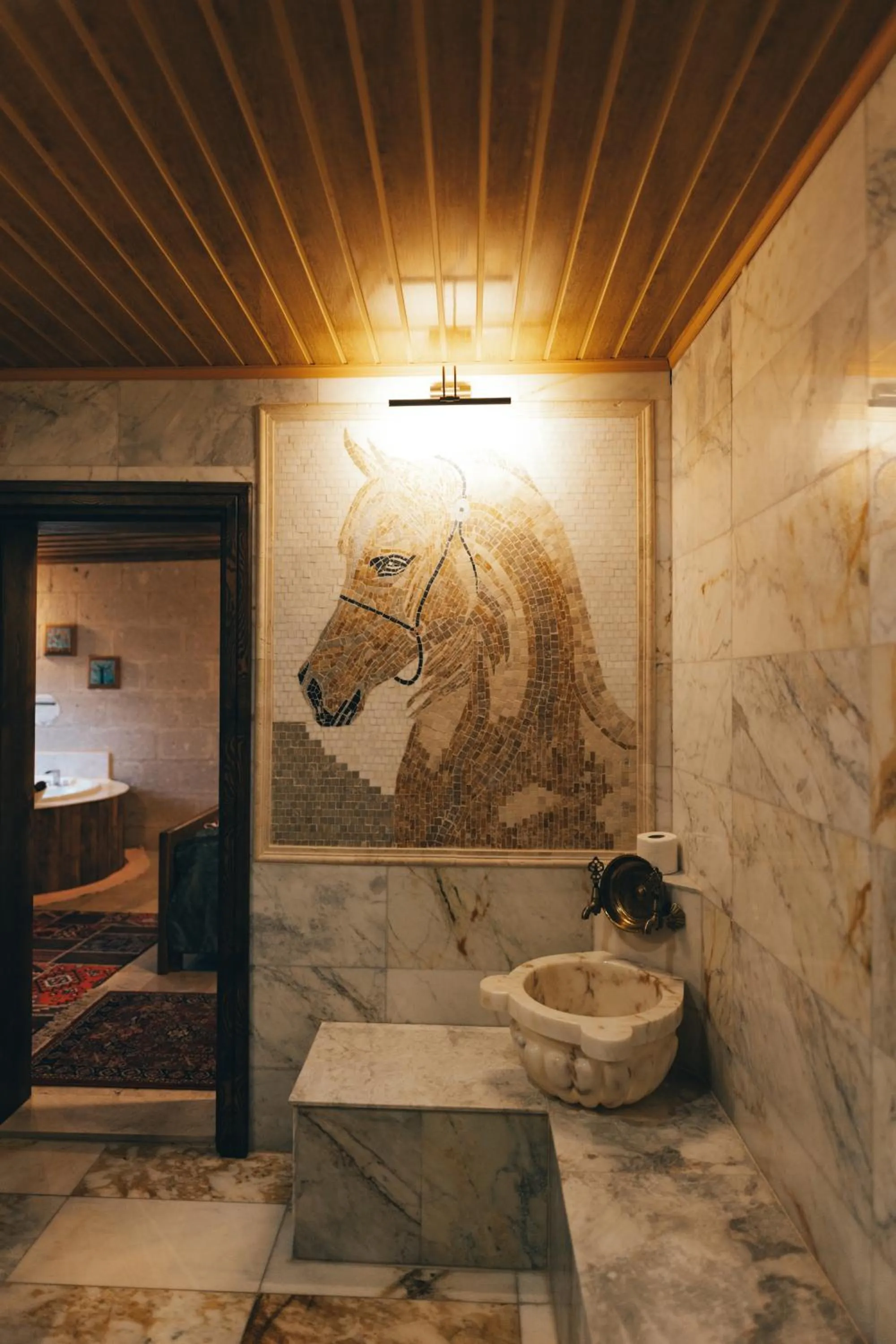 Shower in Goreme Valley Cave House