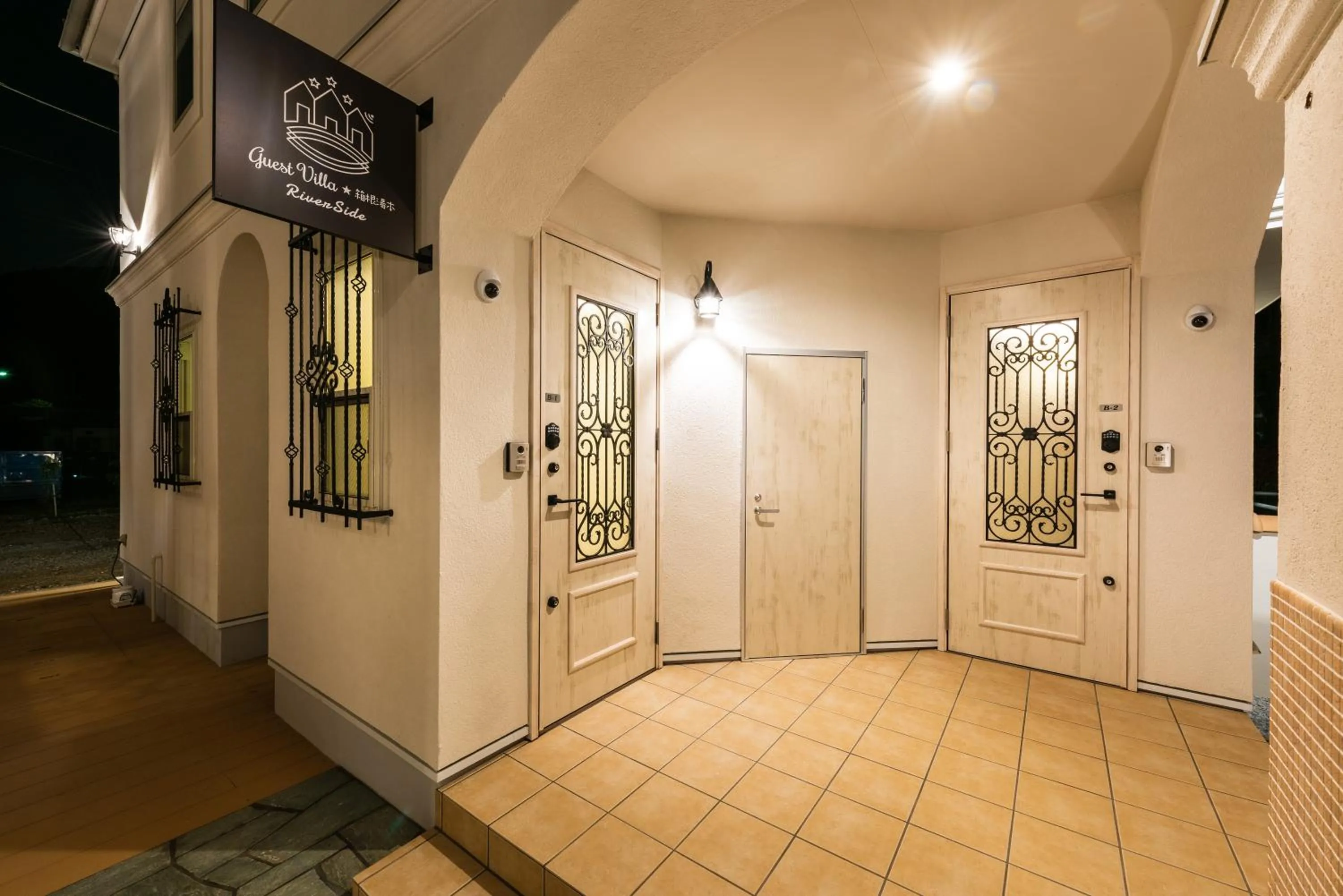 Facade/entrance in Guest Villa Hakone Yumoto RiverSide