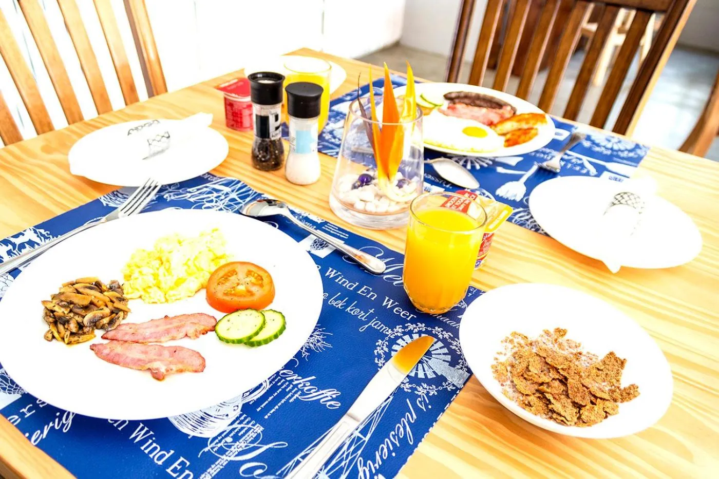 Food close-up in Marlin Lodge St Lucia