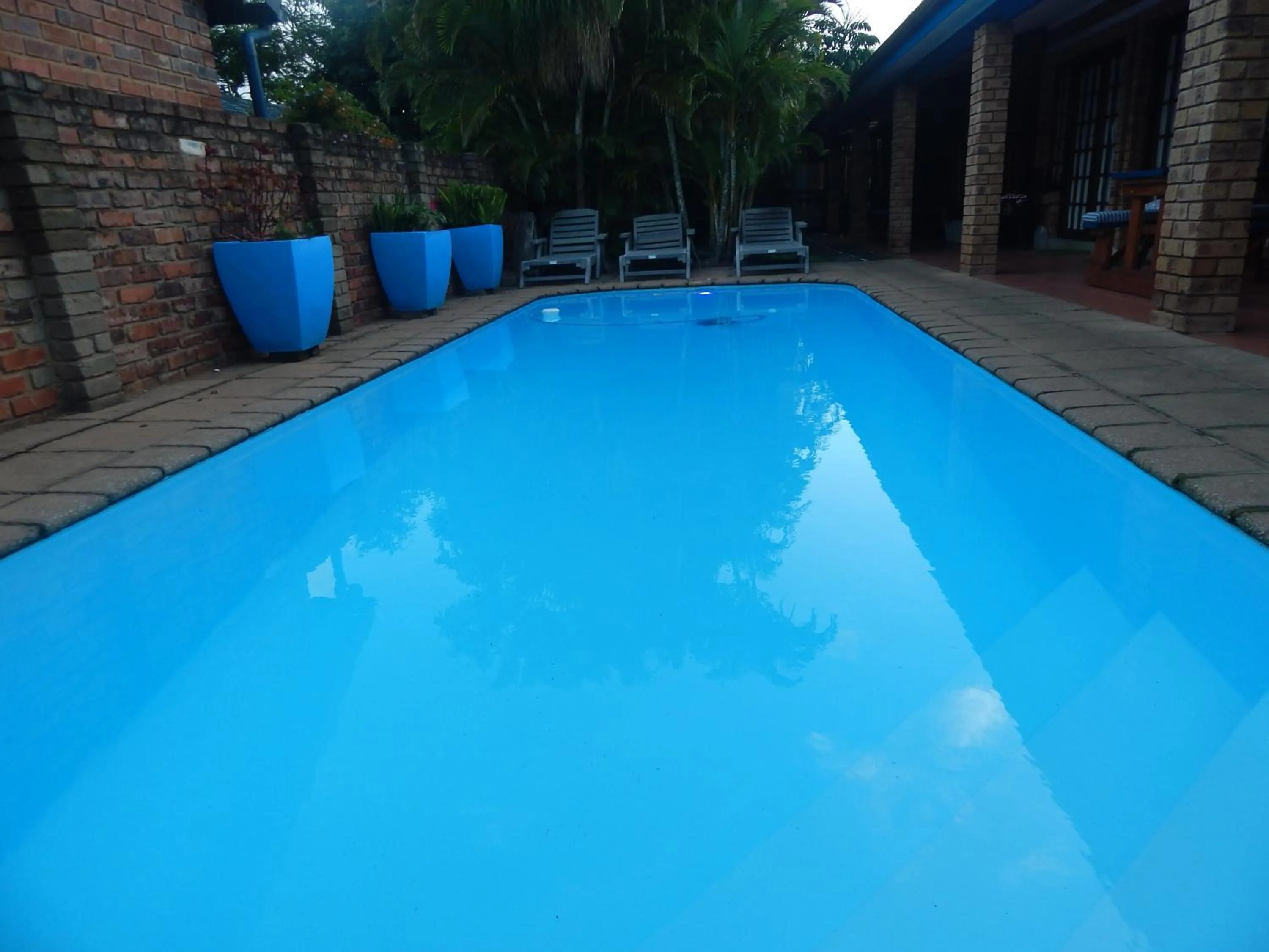 Pool view in Marlin Lodge St Lucia