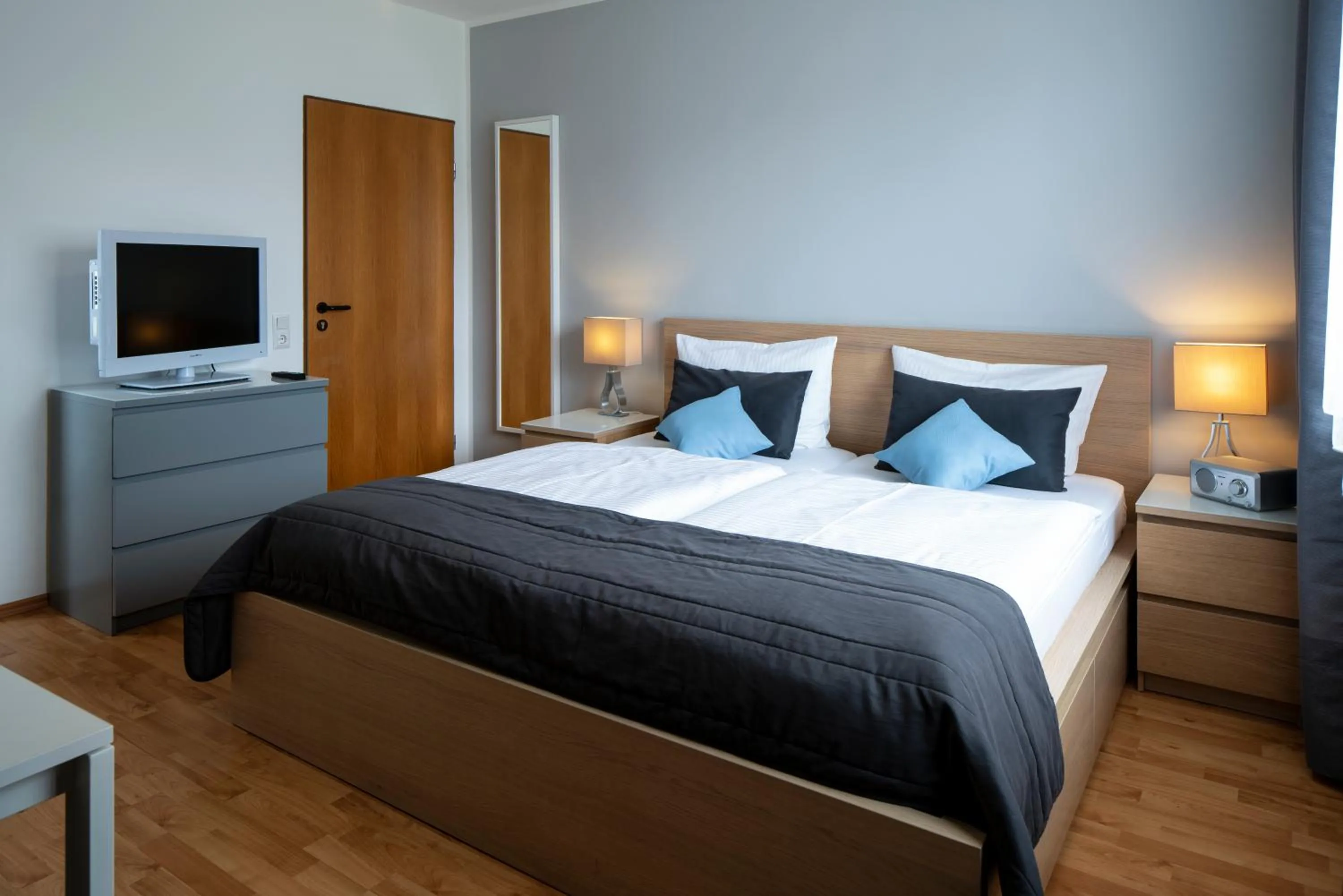 Photo of the whole room, Bed in Hotel Birkenstern