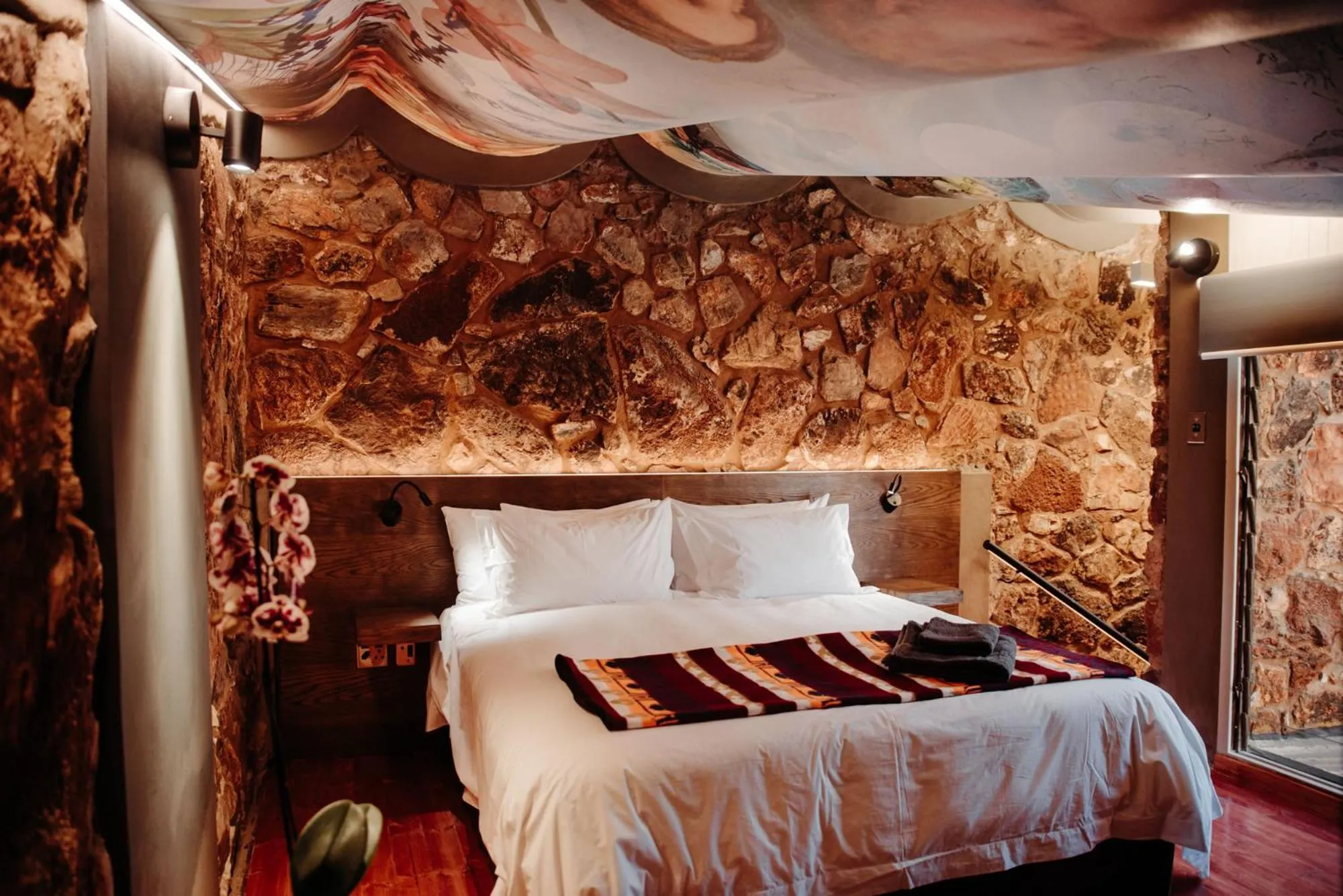 Bedroom, Bed in Bastion House