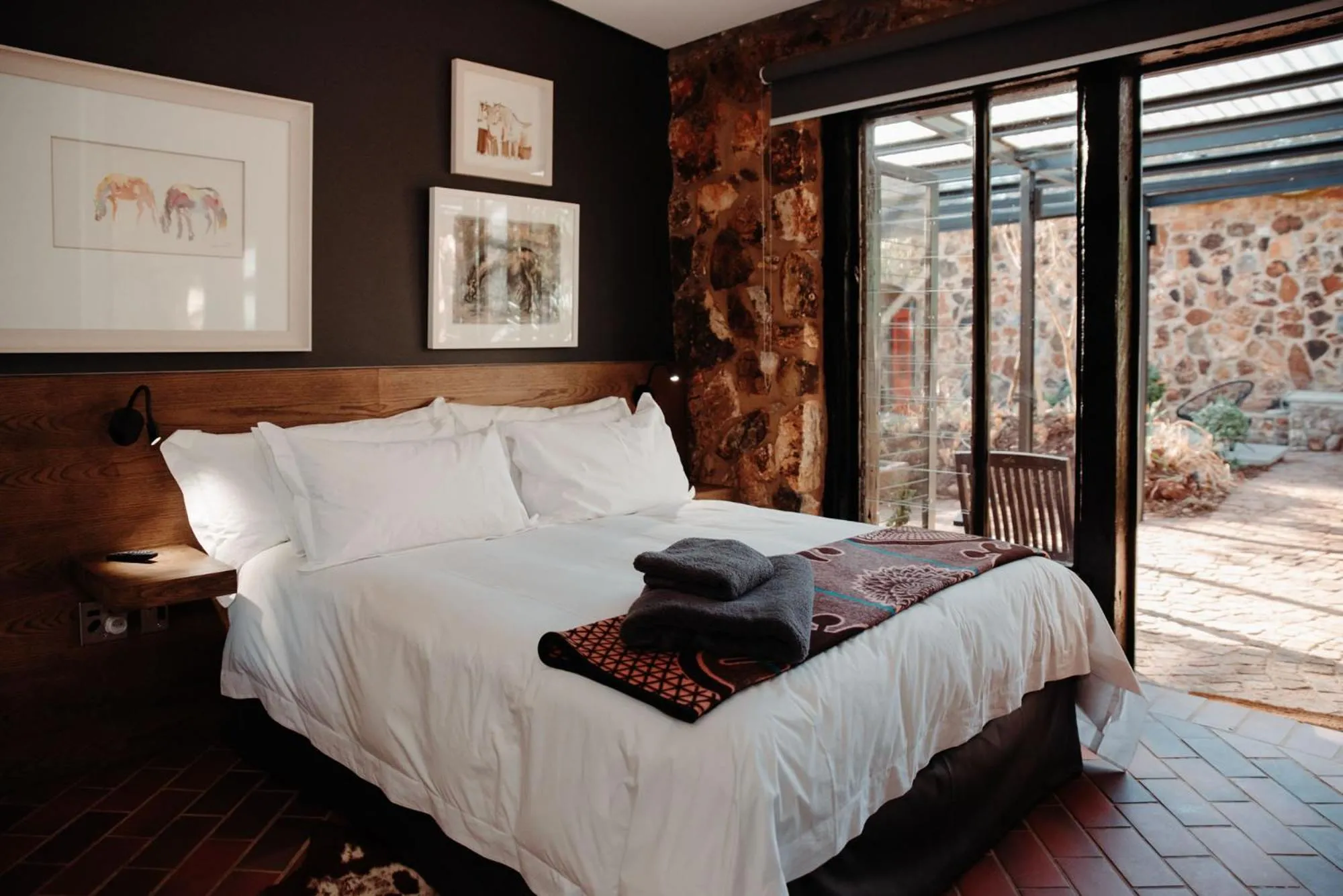 Bedroom, Bed in Bastion House