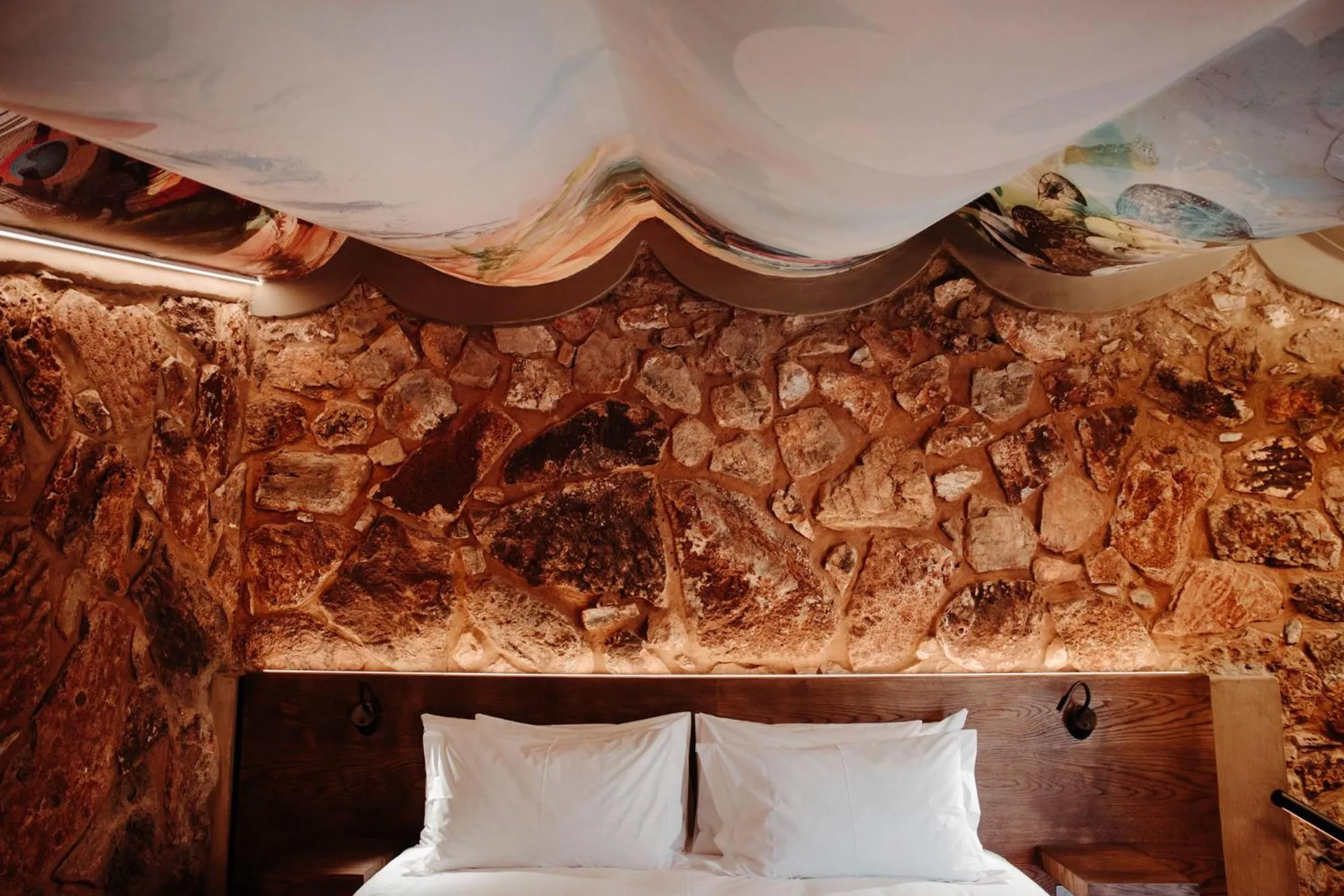 Bedroom, Bed in Bastion House