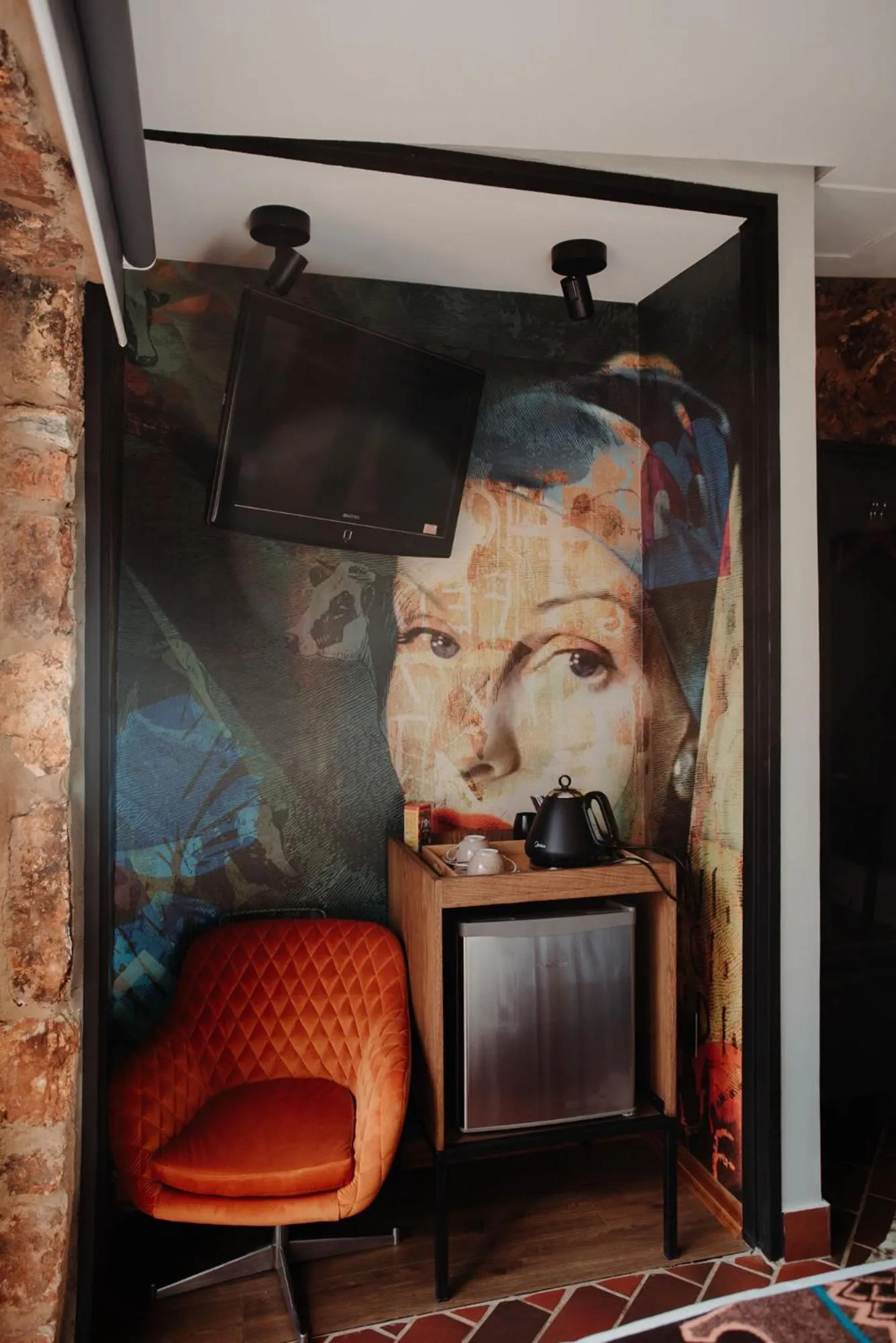 Seating area in Bastion House