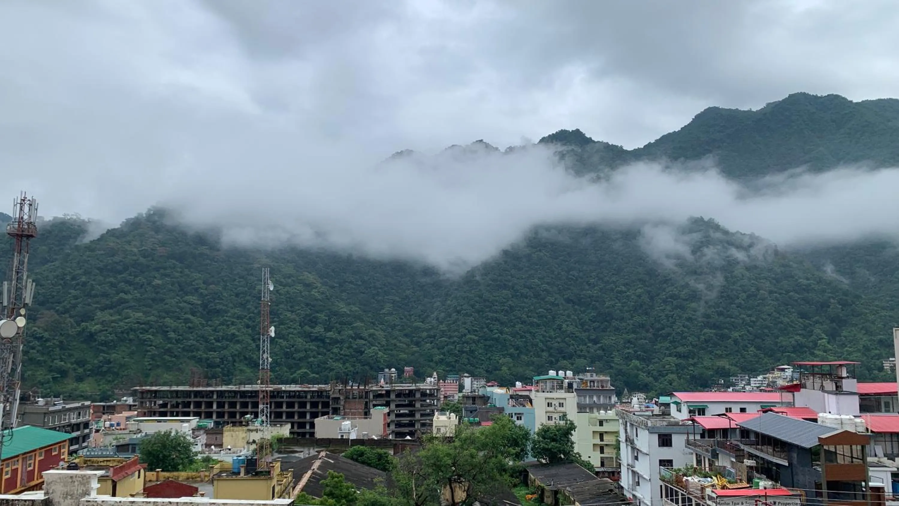 Mountain view in Rudram Hotel Yoga & Ayurveda Retreat