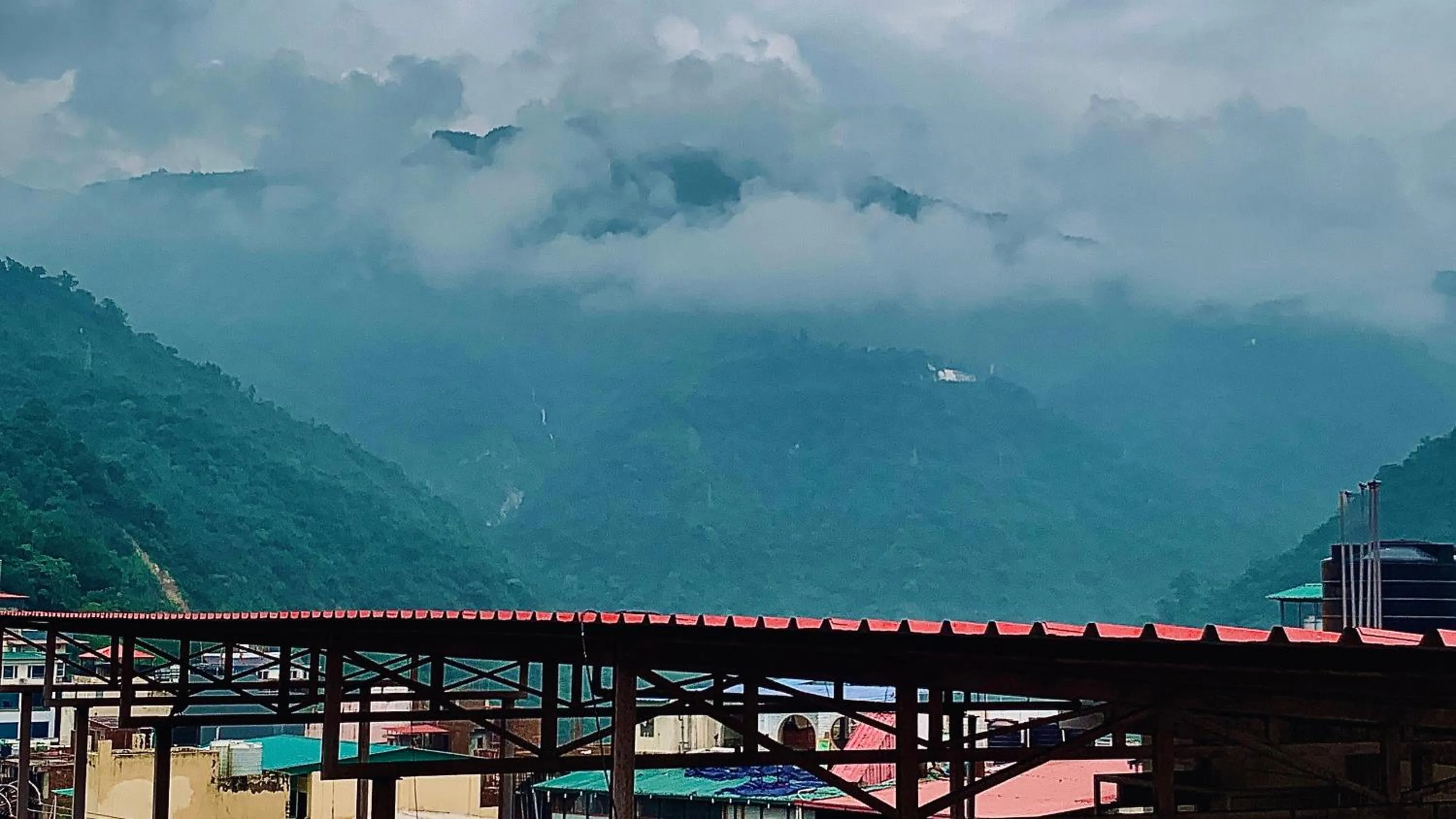 Mountain view in Rudram Hotel Yoga & Ayurveda Retreat