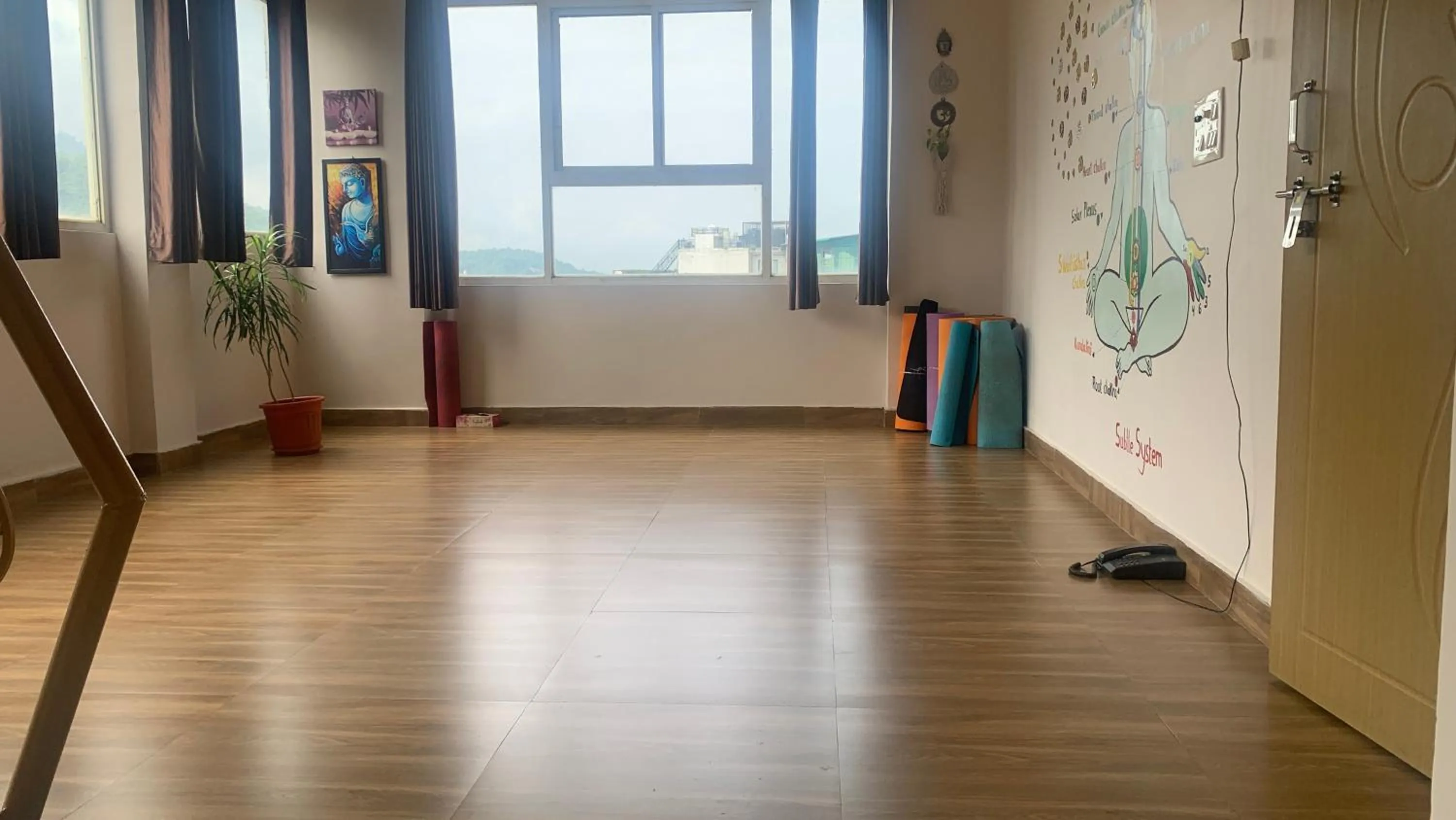 Fitness centre/facilities in Rudram Hotel Yoga & Ayurveda Retreat