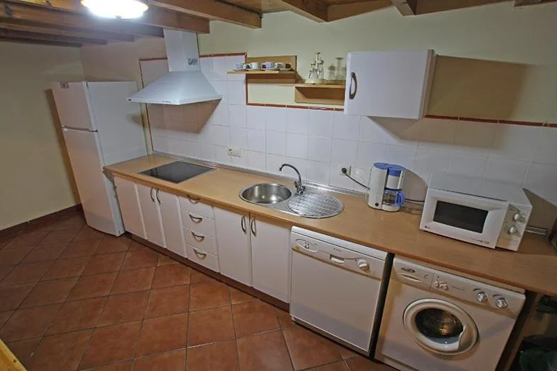 Kitchen or kitchenette in Casa Rural Casa de las Aves