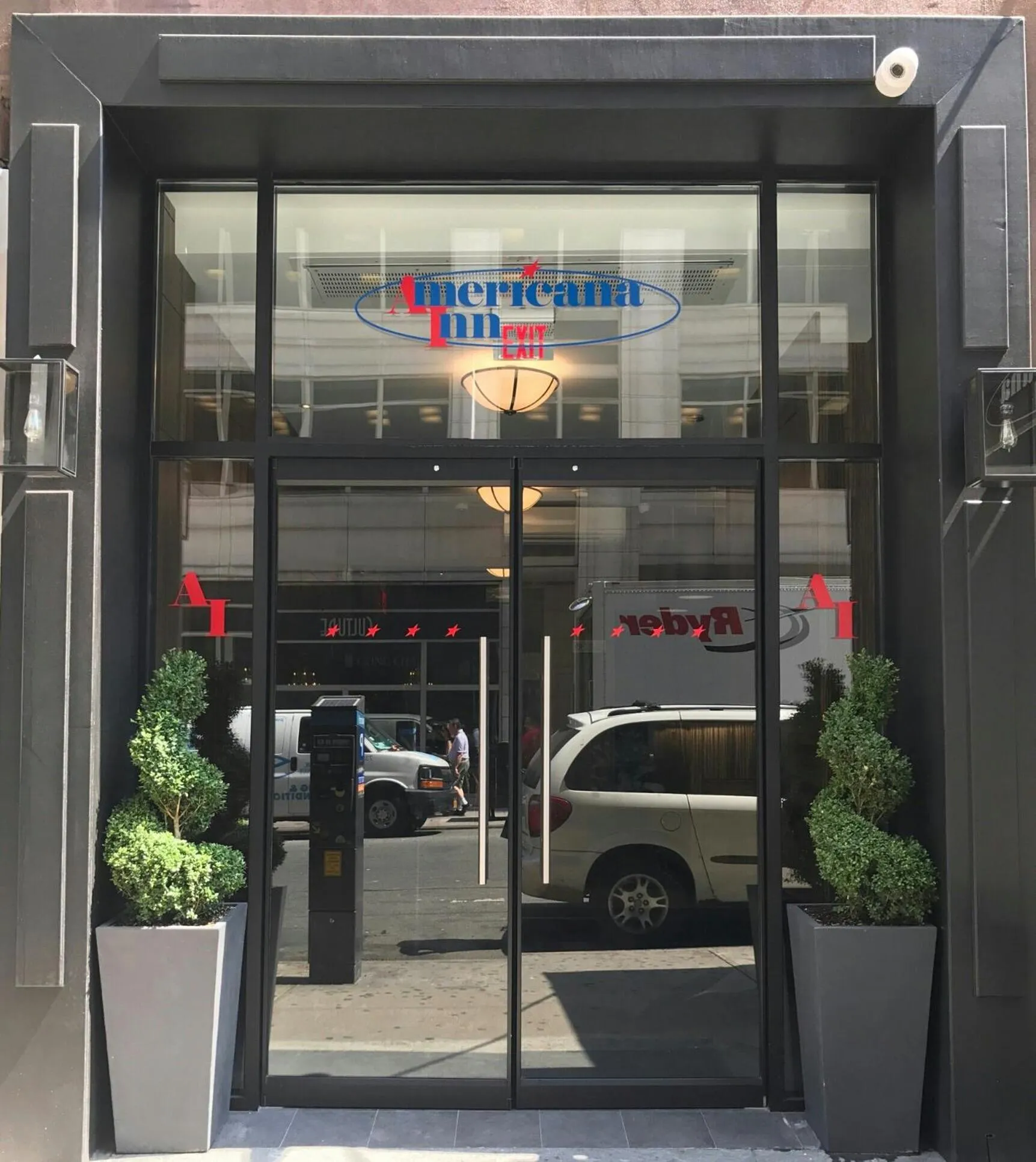 Property building in Americana Inn