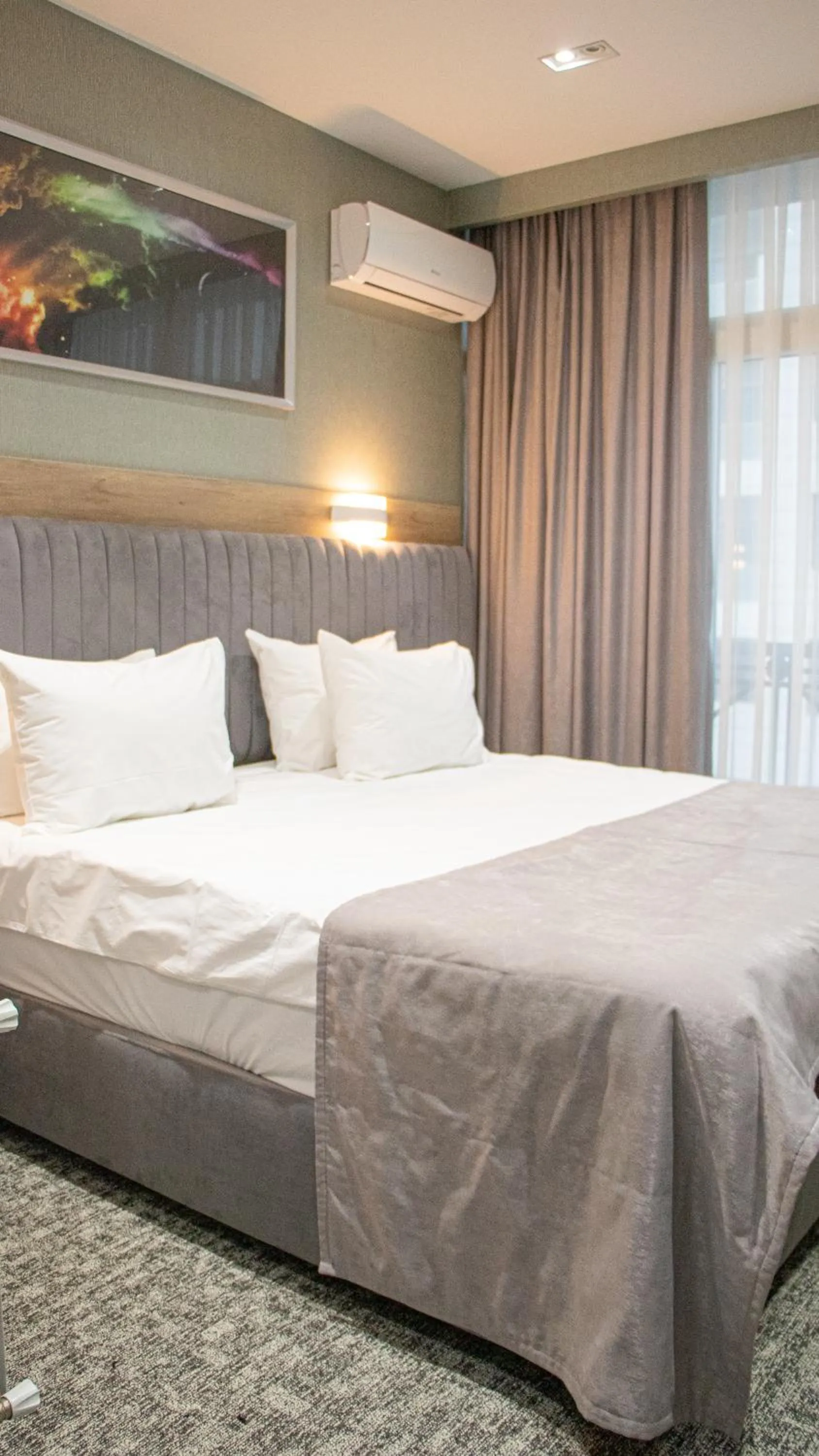 Bed in Home Suites Baku-Halal Hotel