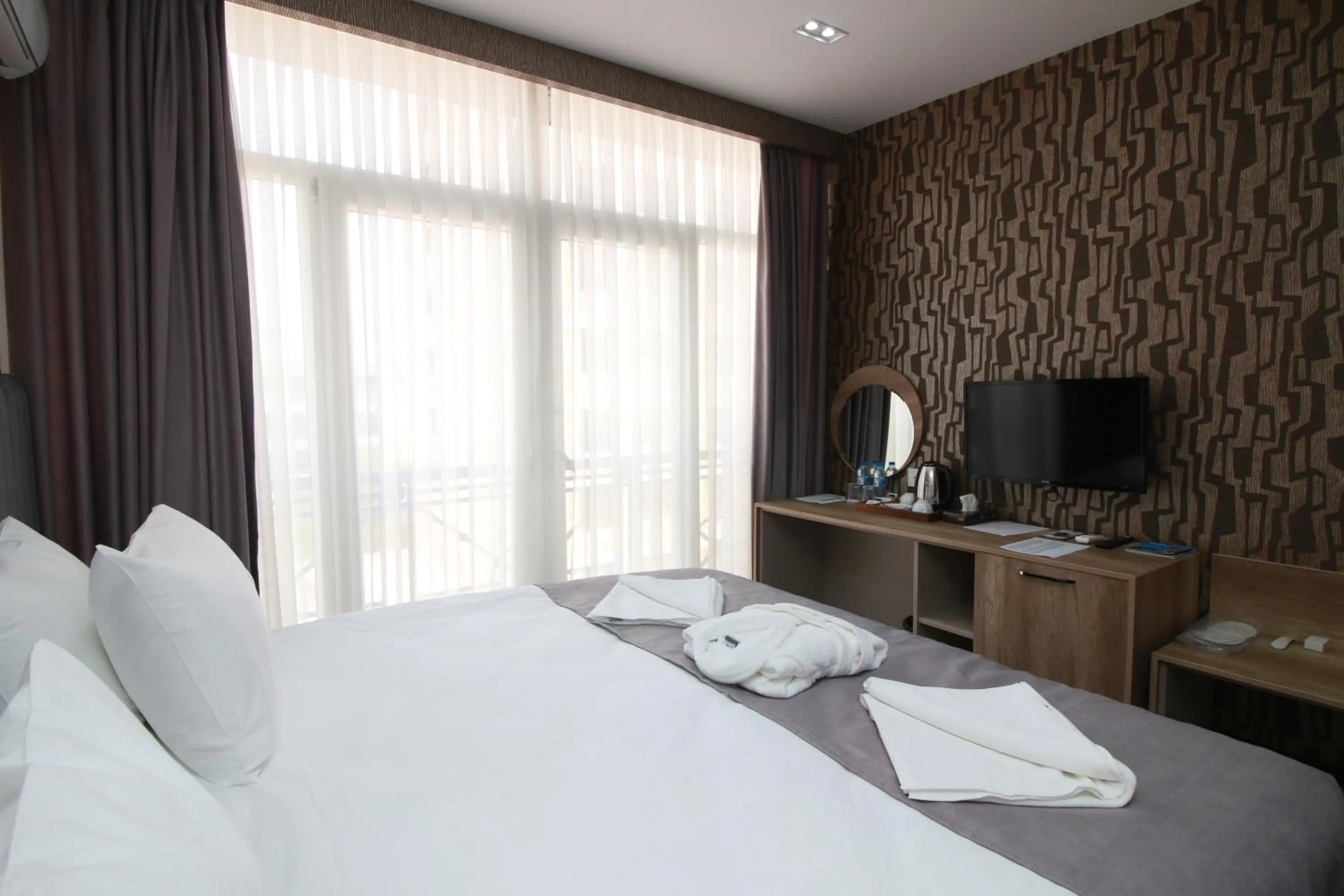 Bed in Home Suites Baku-Halal Hotel