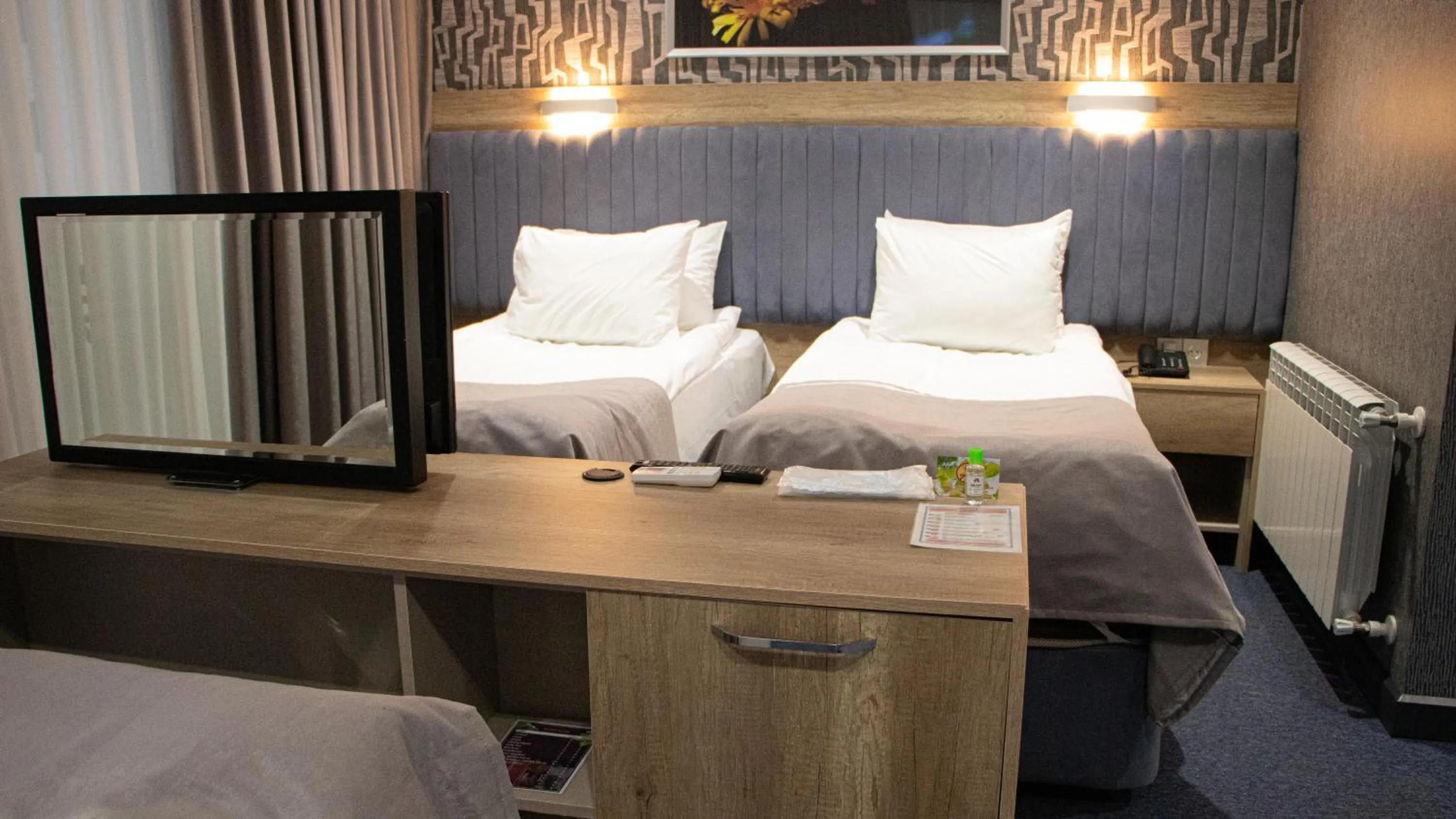 Bed in Home Suites Baku-Halal Hotel