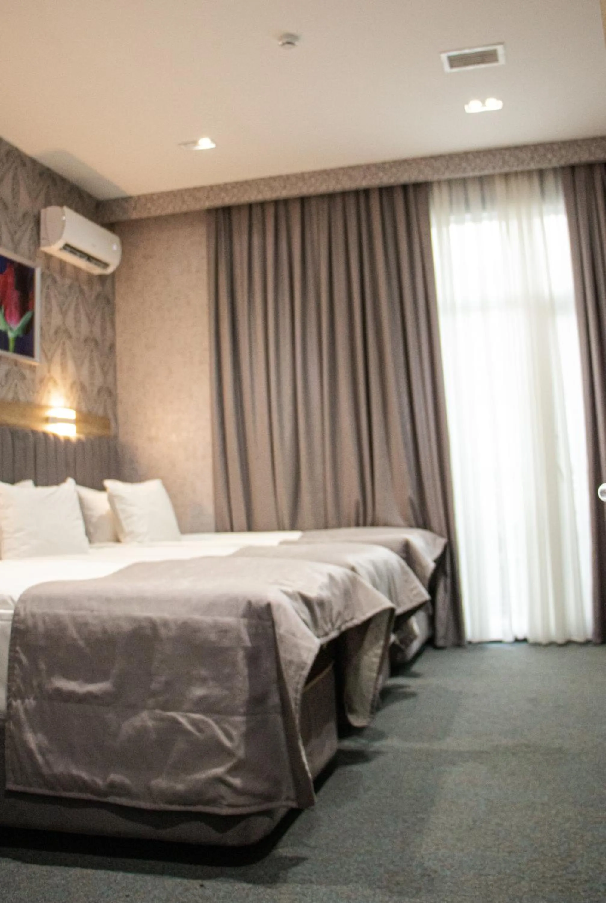 Bed in Home Suites Baku-Halal Hotel
