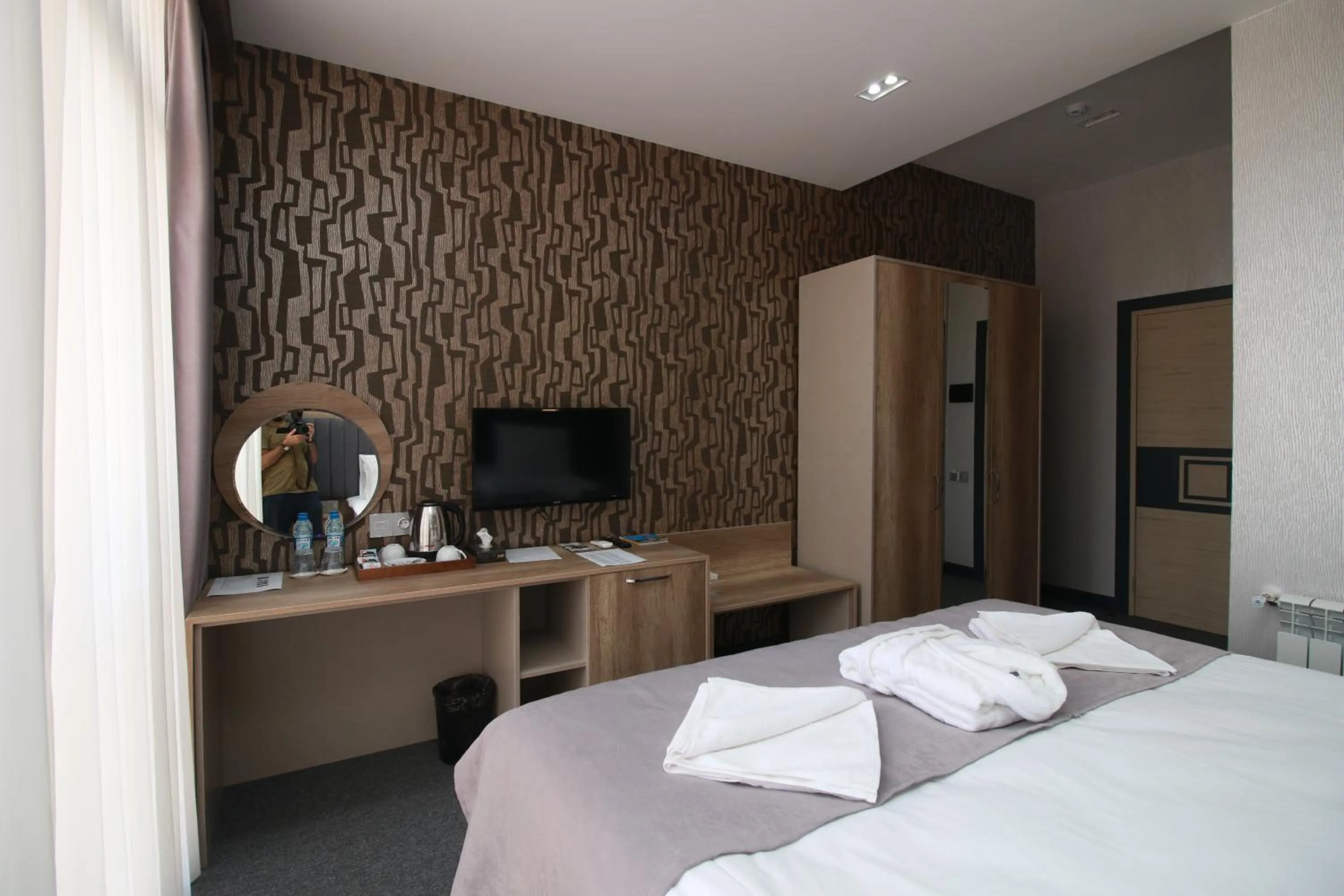 Bed in Home Suites Baku-Halal Hotel