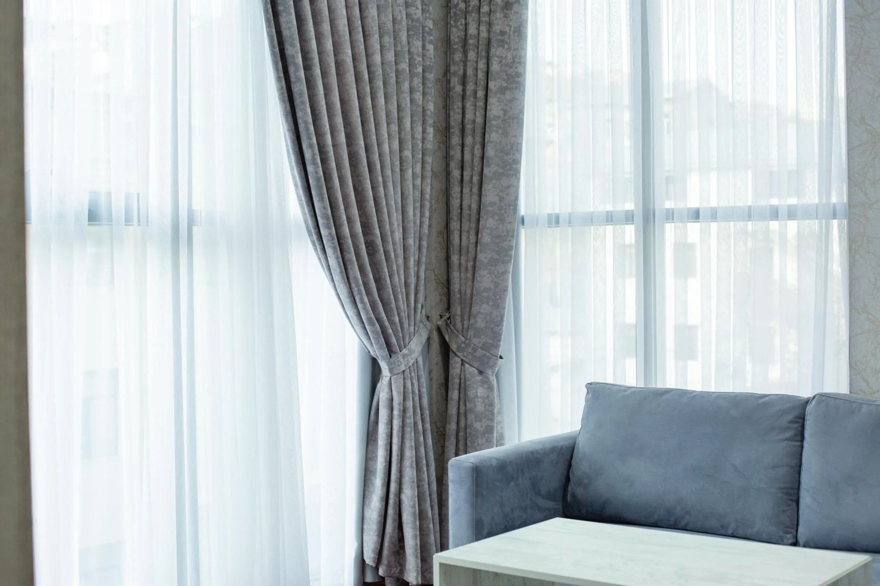 Seating area in Home Suites Baku-Halal Hotel