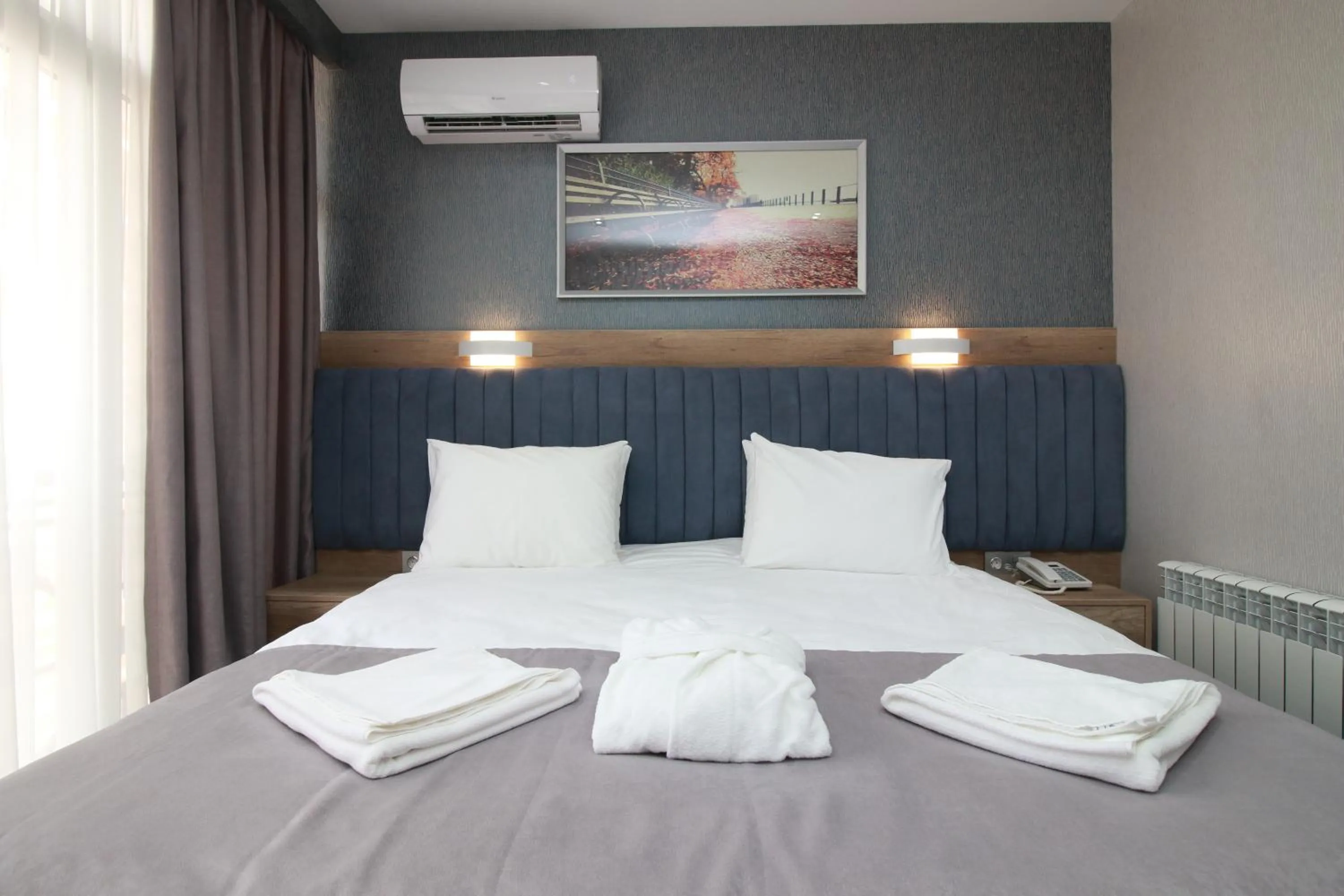 Bed in Home Suites Baku-Halal Hotel