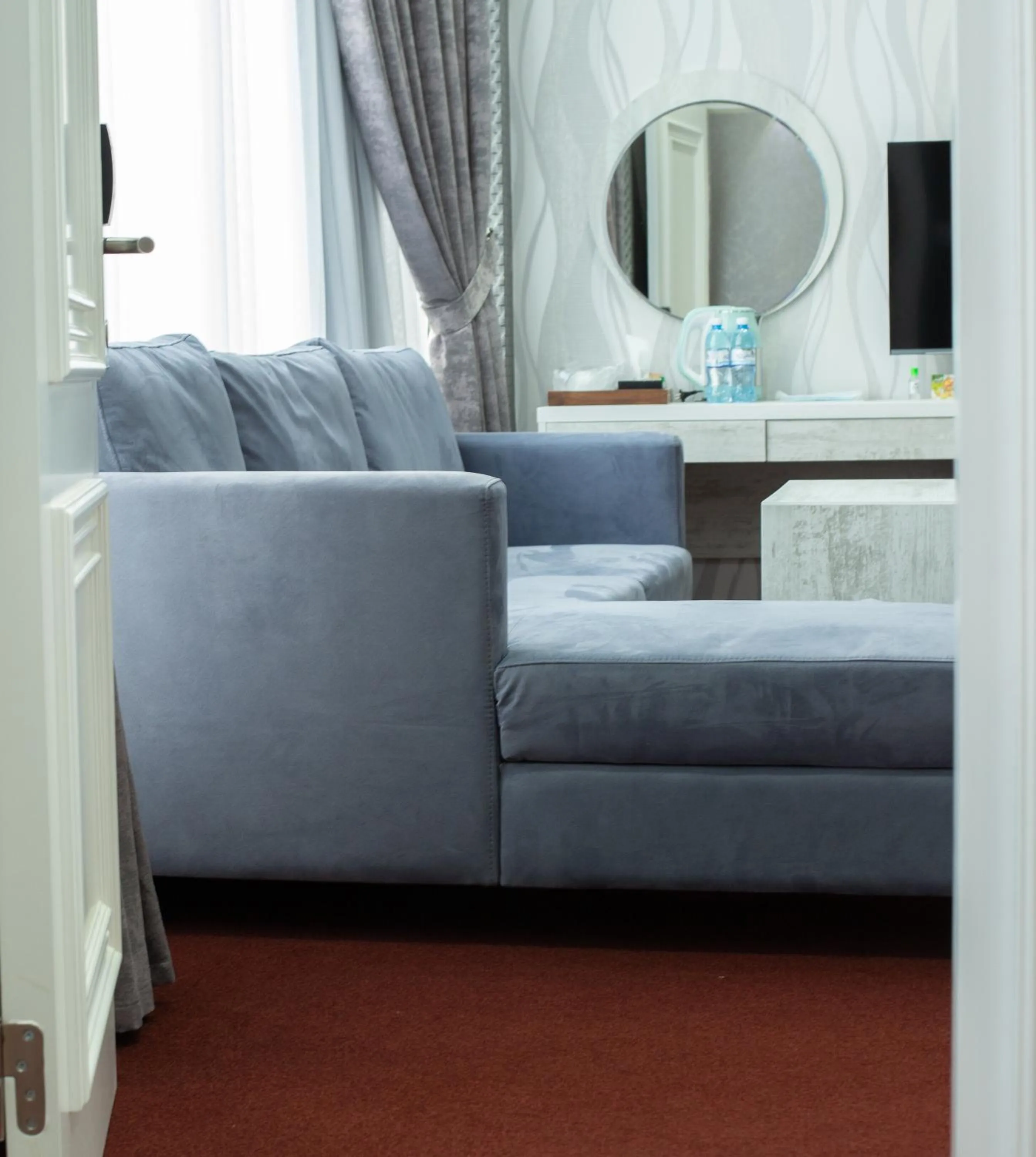 Seating area in Home Suites Baku-Halal Hotel