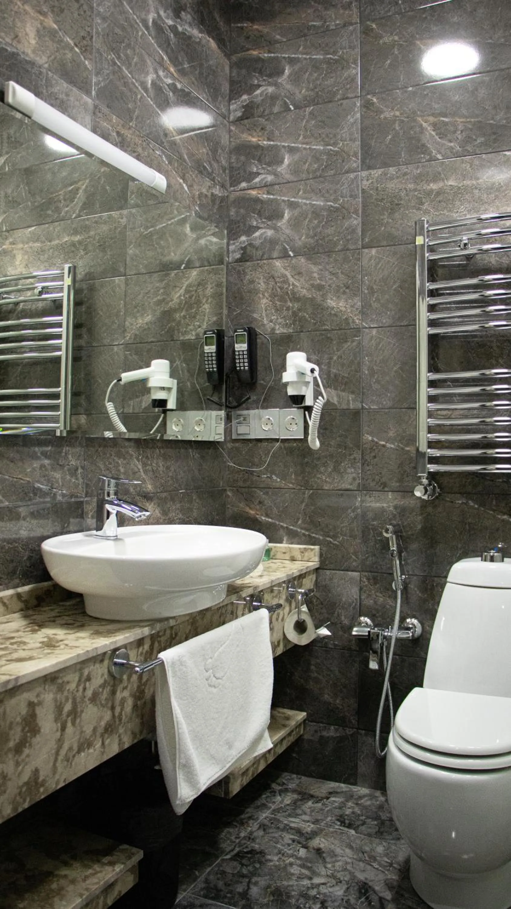 Shower in Home Suites Baku-Halal Hotel