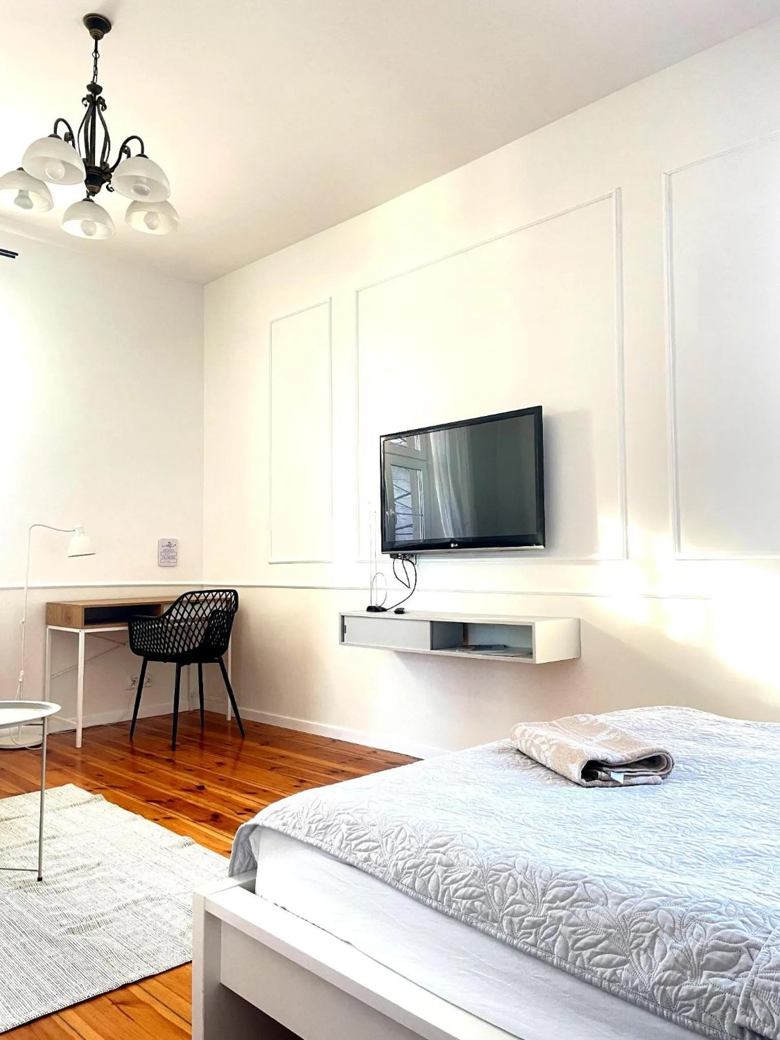 Bed in Bankowa 8 Guest Rooms