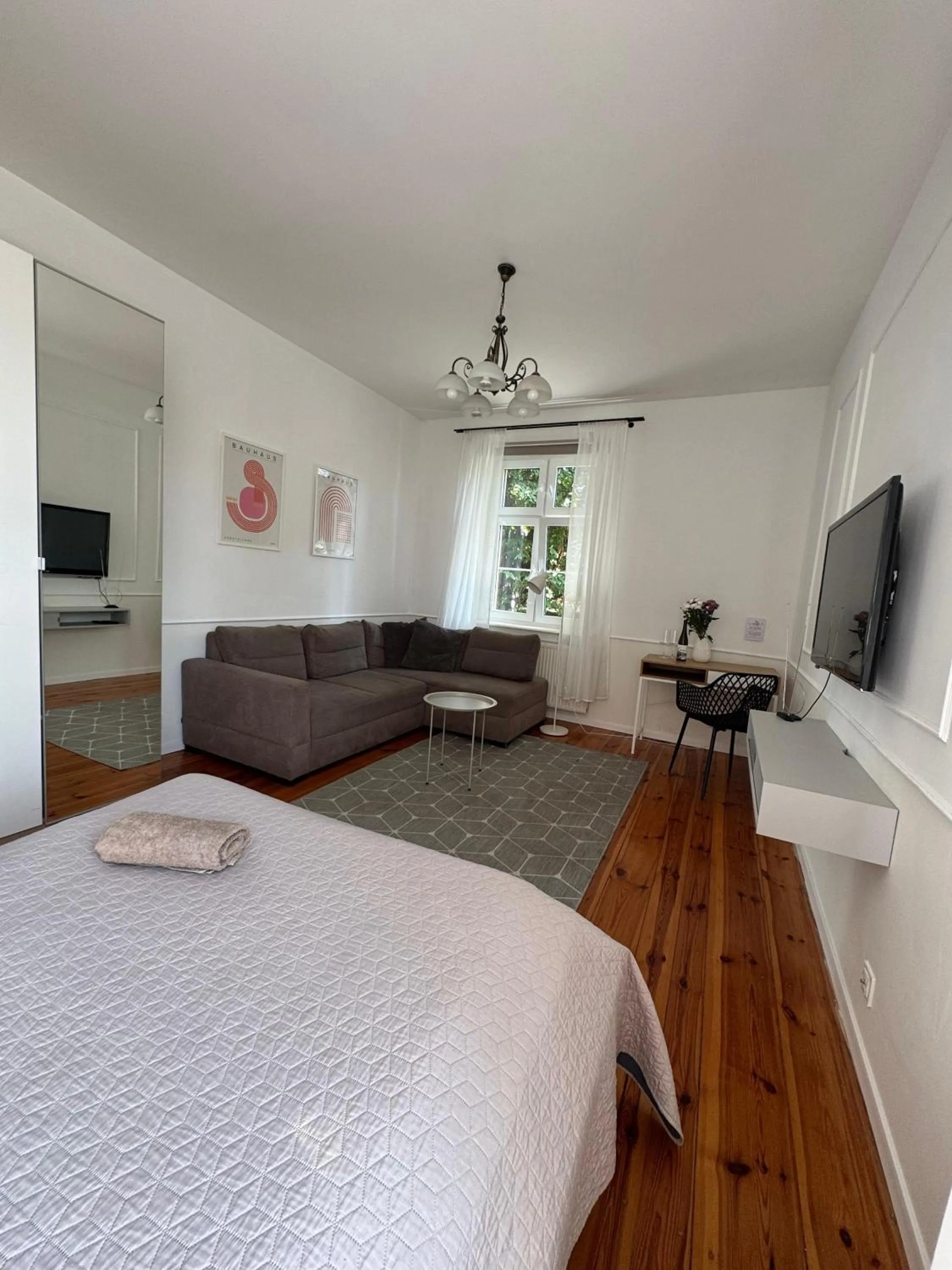 Bed in Bankowa 8 Guest Rooms