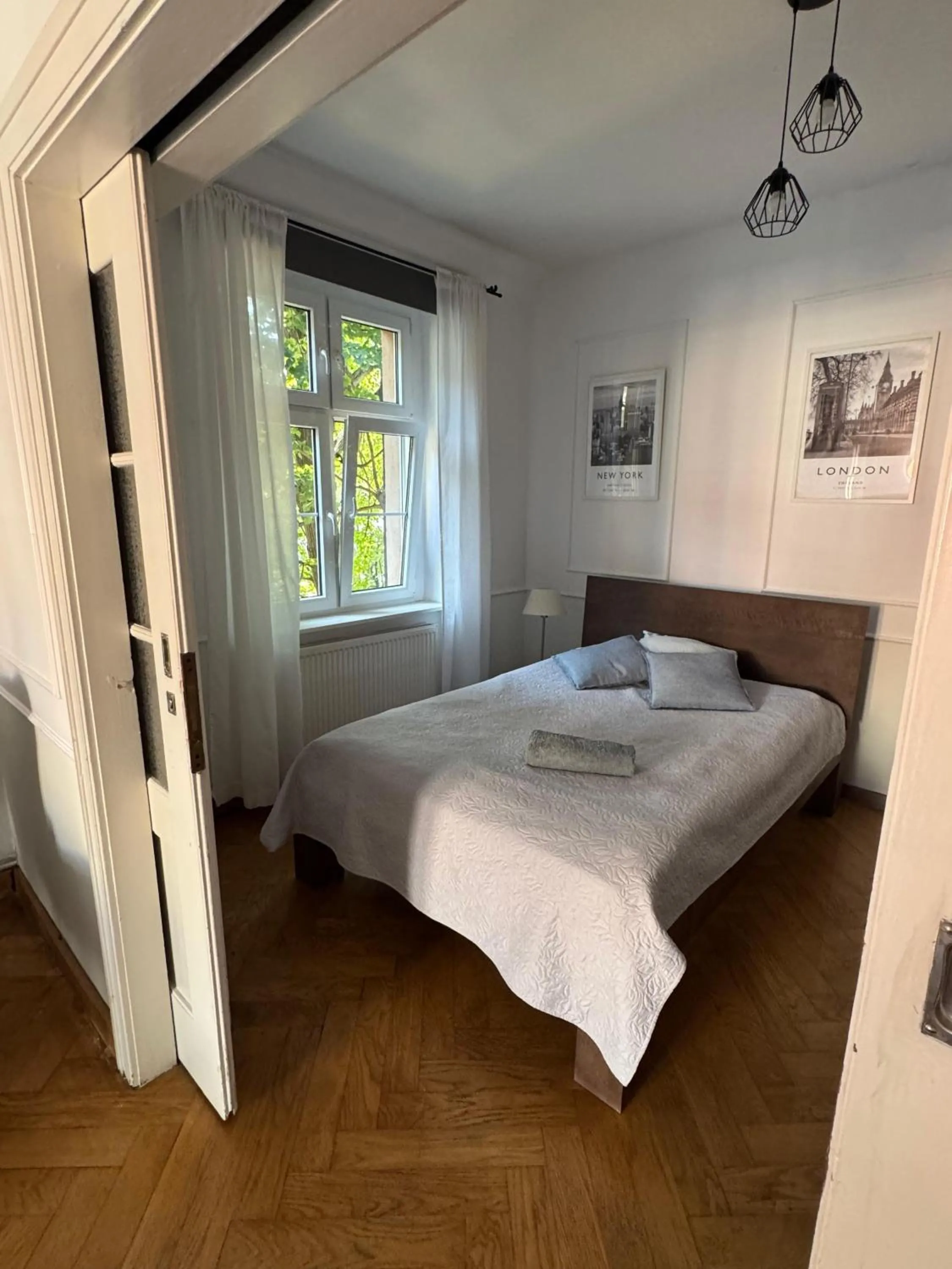 Bed in Bankowa 8 Guest Rooms