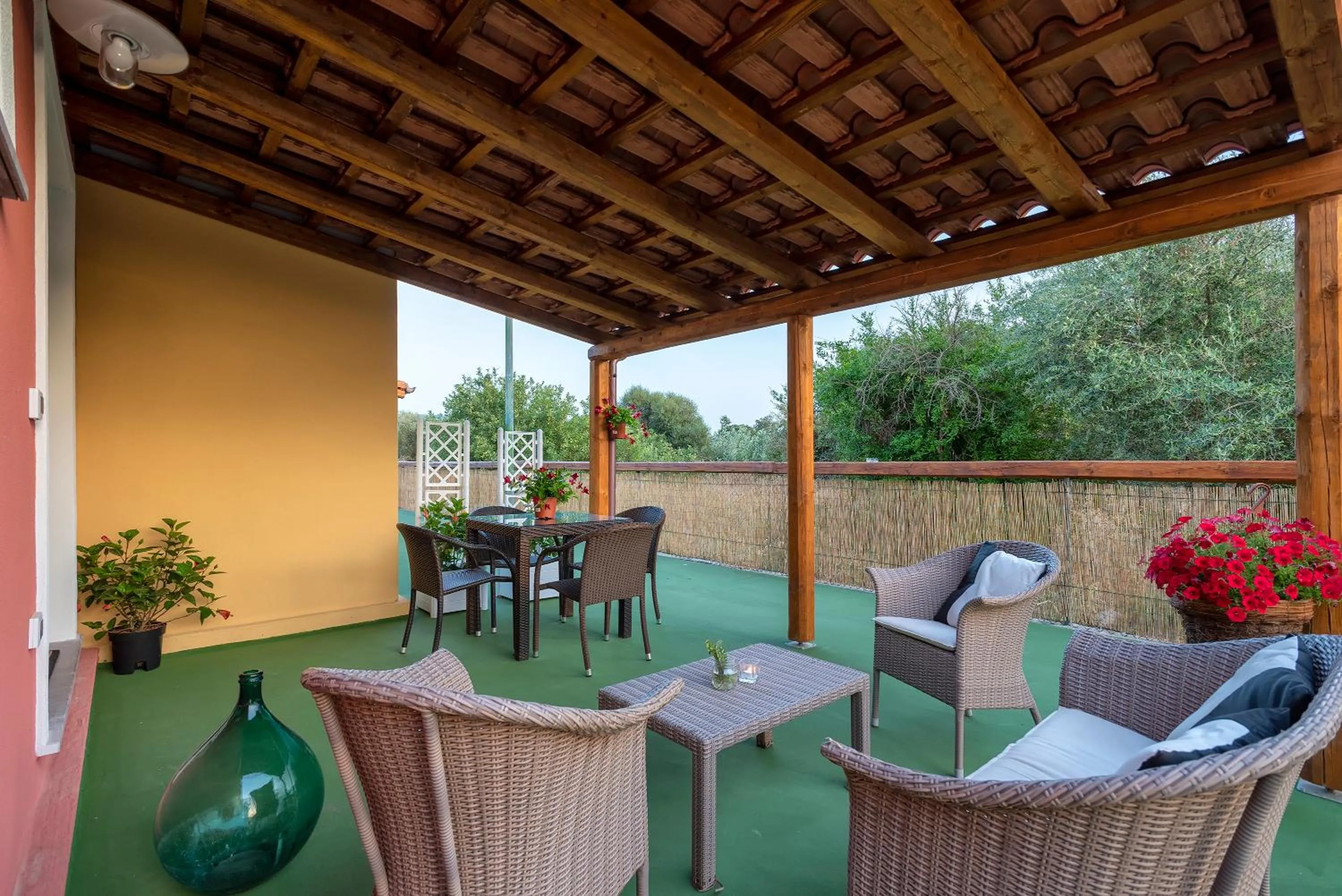 Patio in Alghero Resort Country Hotel & Spa