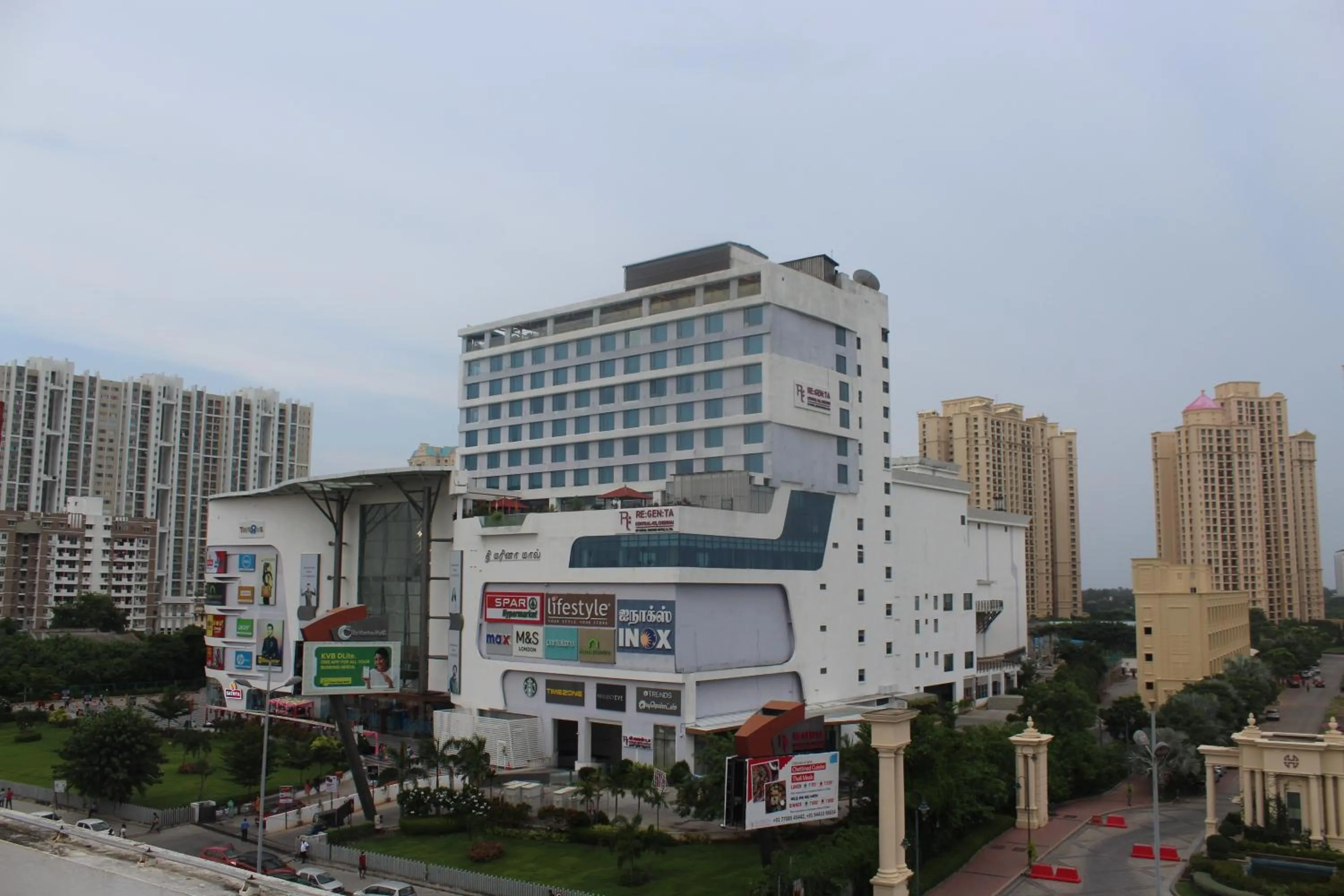 Property building in Regenta Central RS Chennai OMR SIPCOT