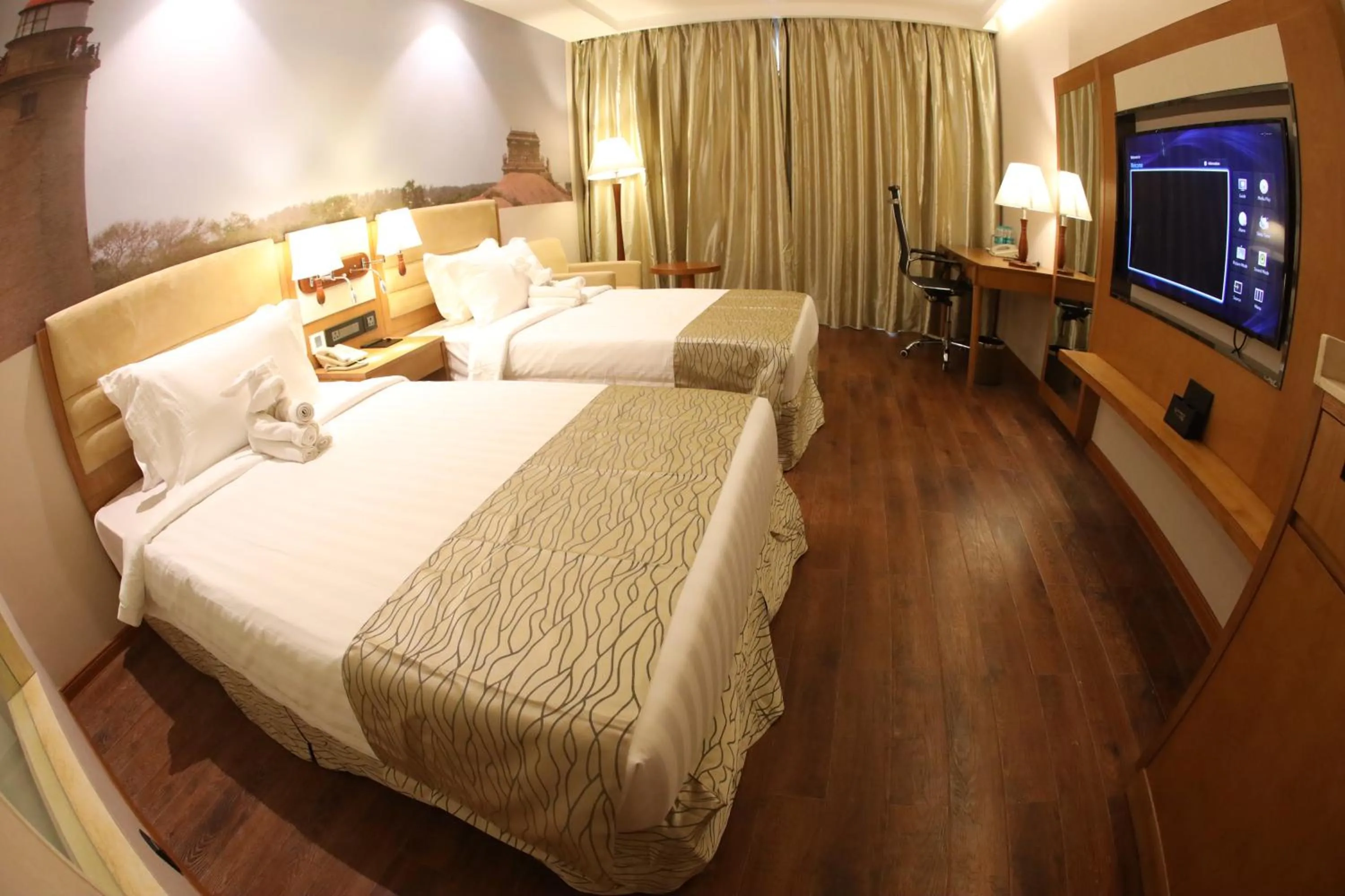 Bedroom, Bed in Regenta Central RS Chennai OMR SIPCOT
