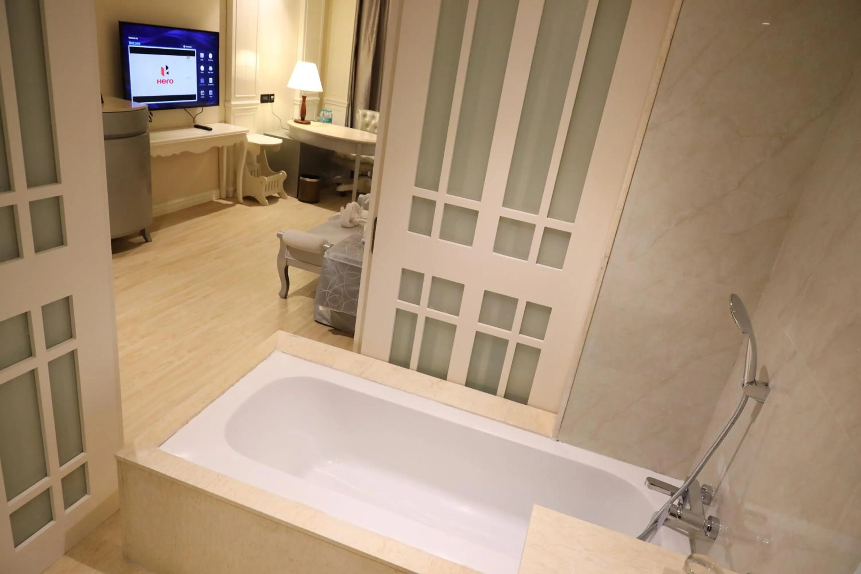 Bath in Regenta Central RS Chennai OMR SIPCOT