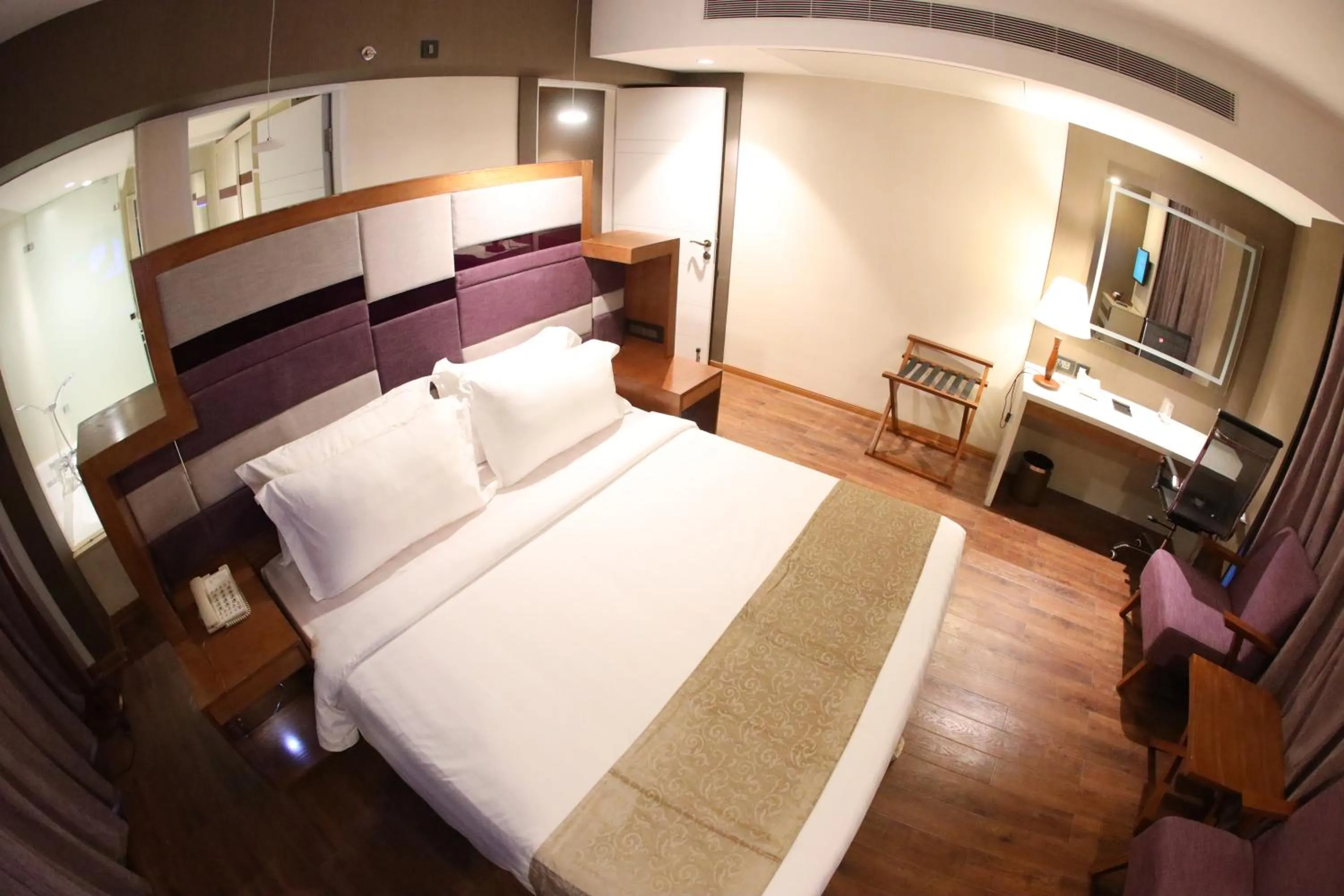 Bedroom, Bed in Regenta Central RS Chennai OMR SIPCOT