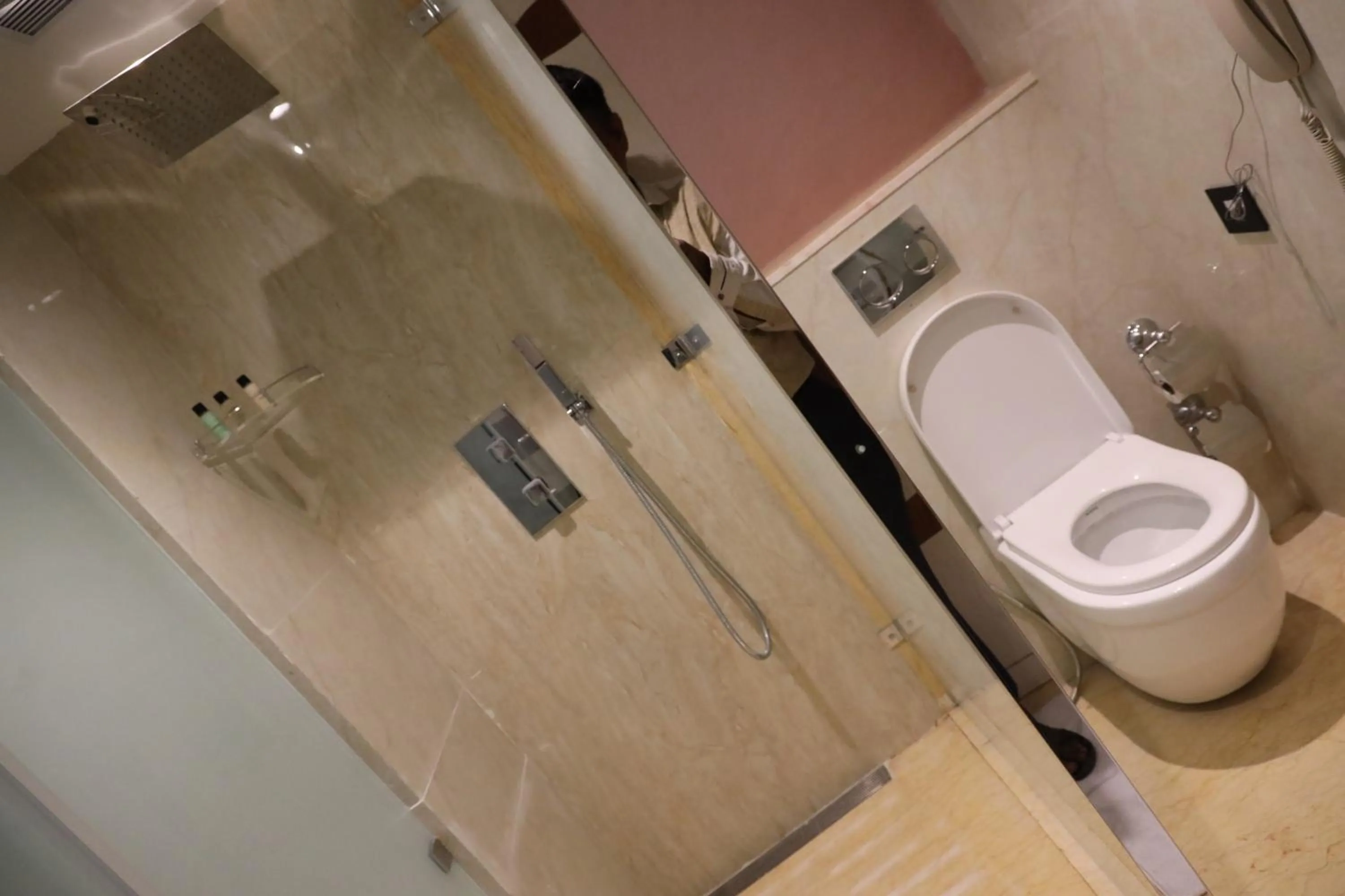 Shower in Regenta Central RS Chennai OMR SIPCOT