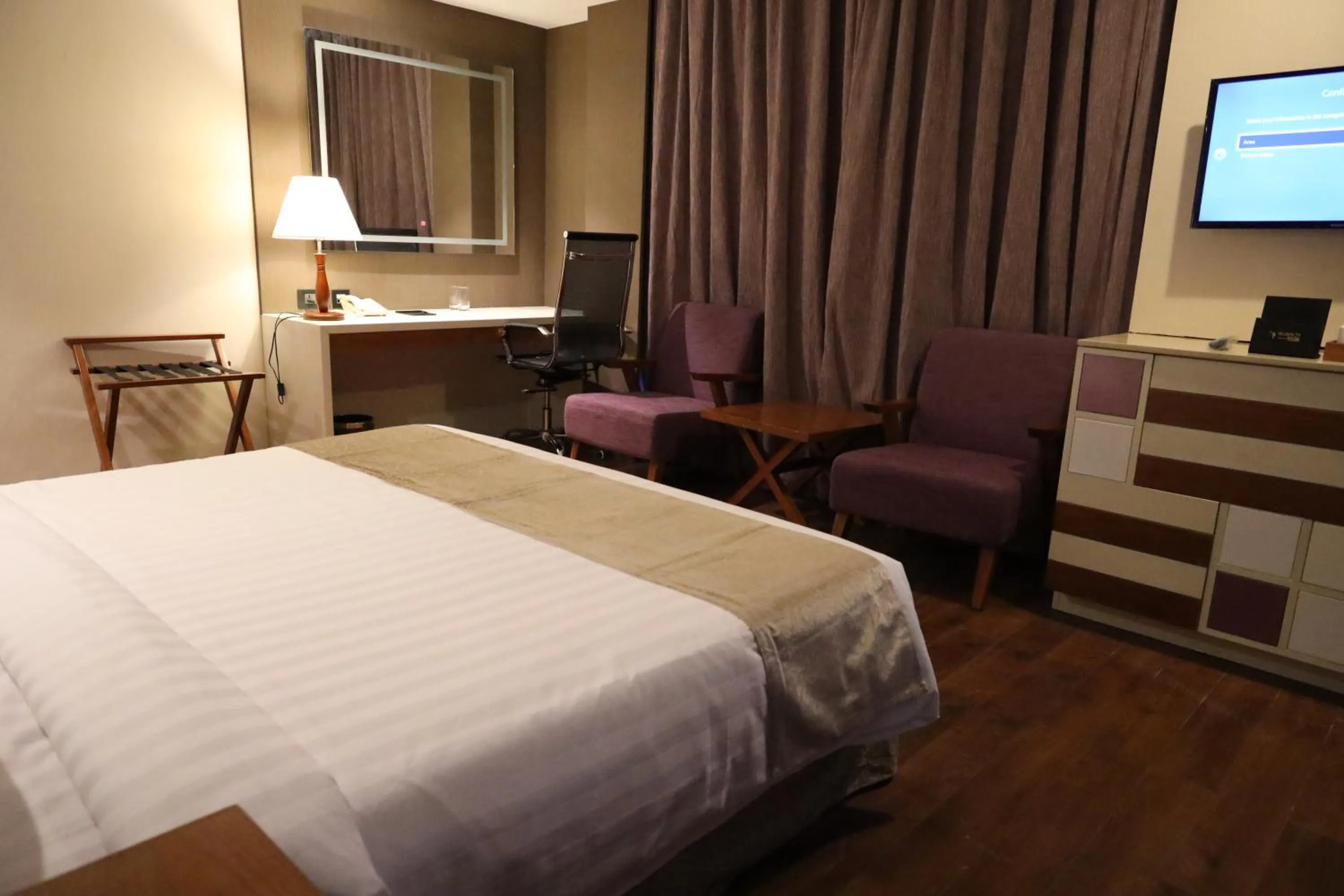 Bed in Regenta Central RS Chennai OMR SIPCOT