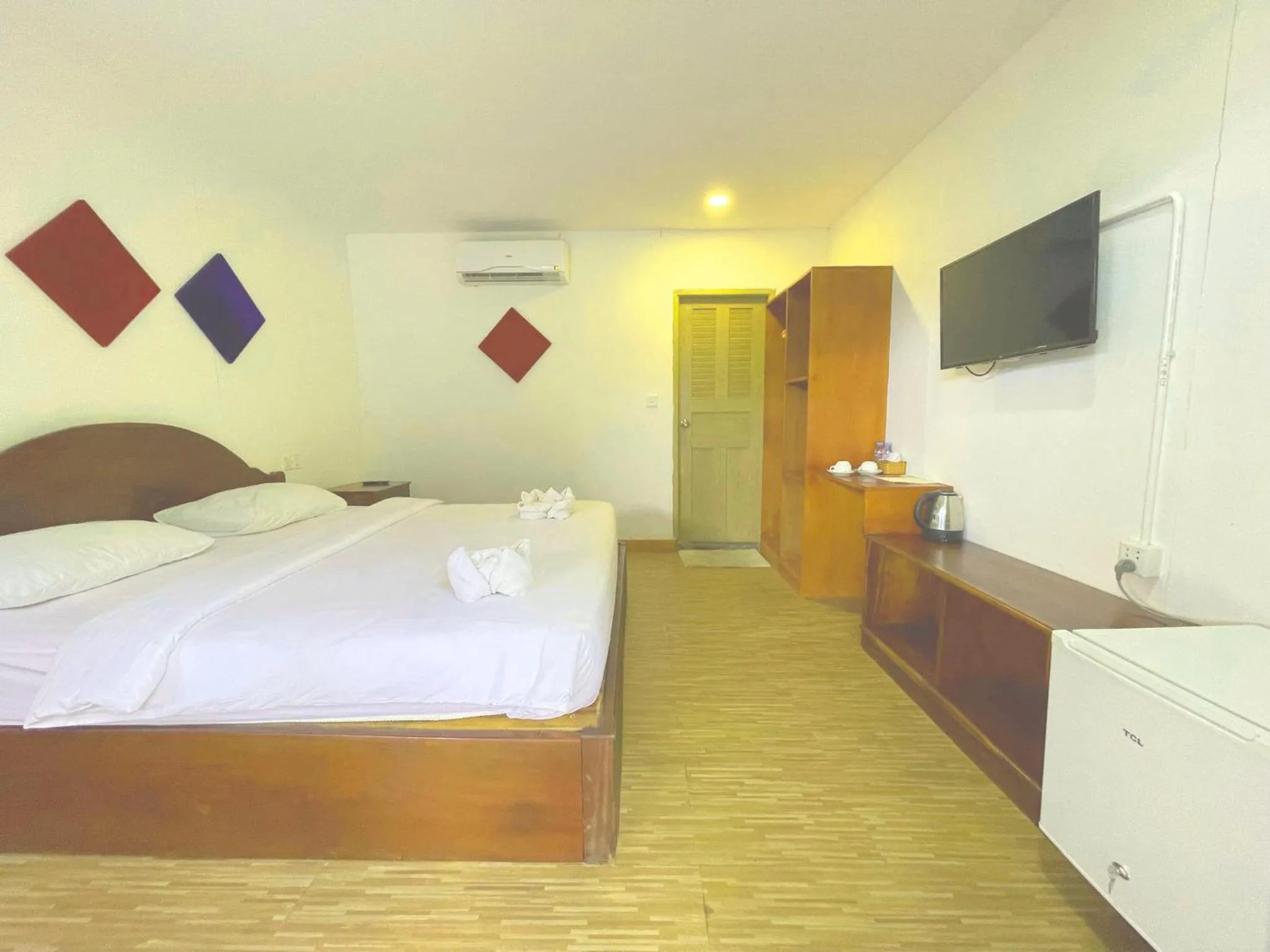 Bed in Scarlet Sails Resort