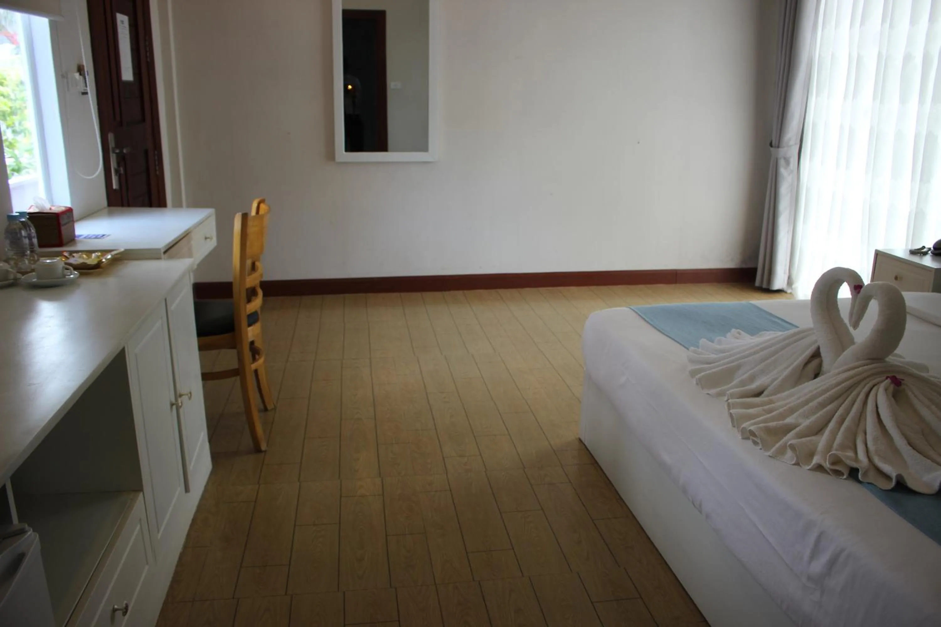 Bed in Scarlet Sails Resort