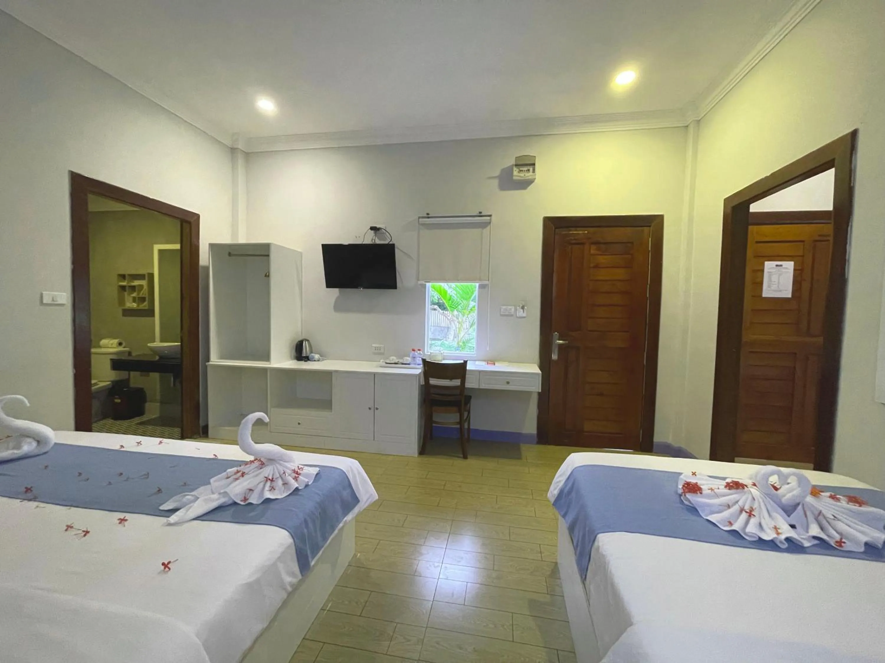 Bed in Scarlet Sails Resort