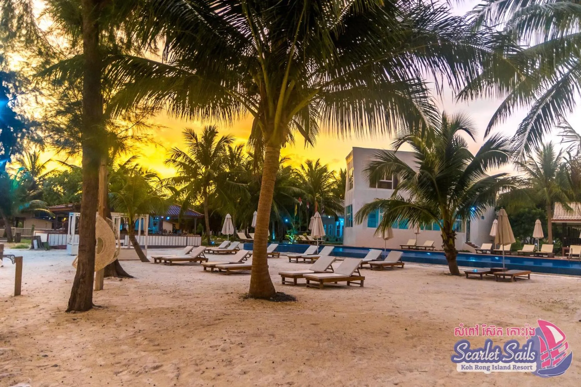 Beach in Scarlet Sails Resort